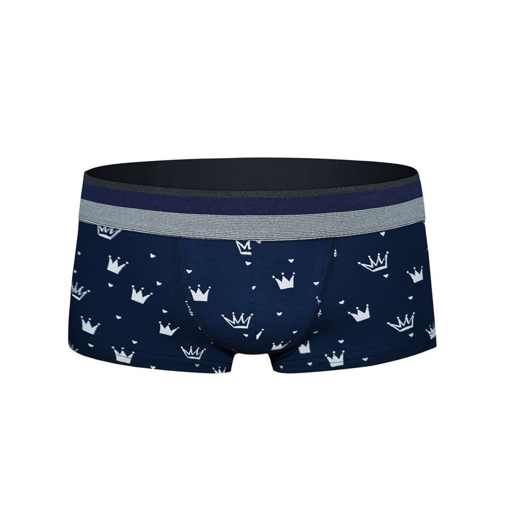 Kral Tacı Desenli Hipster Boxer- DZN2443