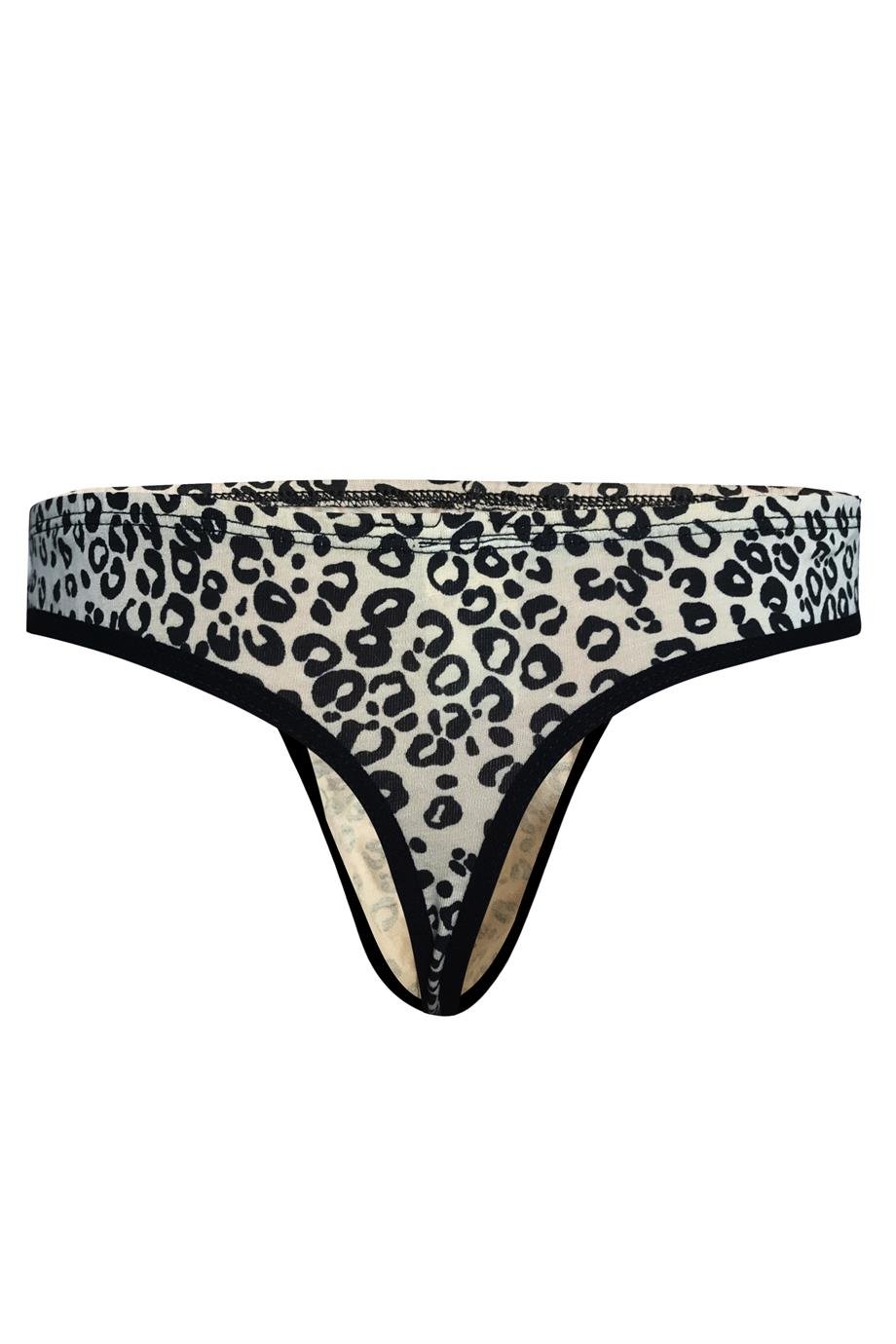 Leopar Desenli Erkek Tanga - DZN6637