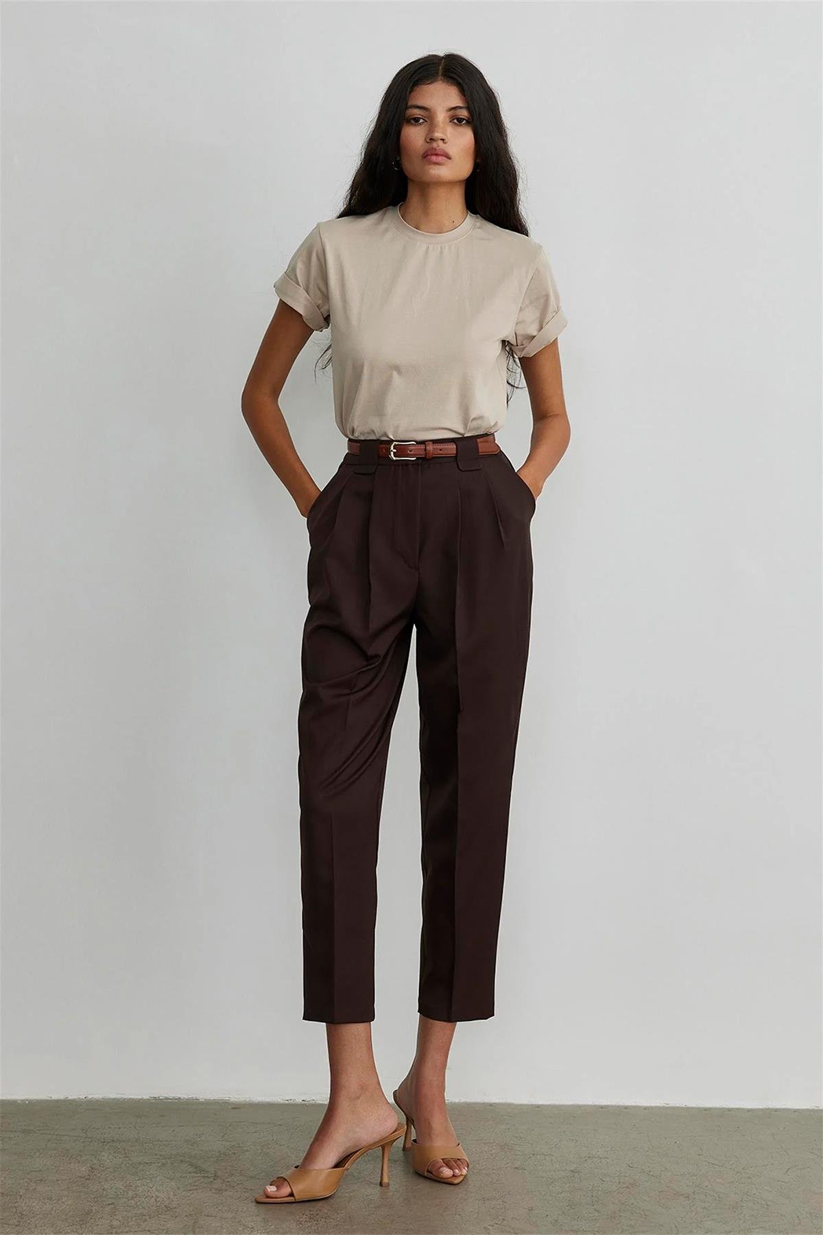 Acı Kahve Binici Pantolon