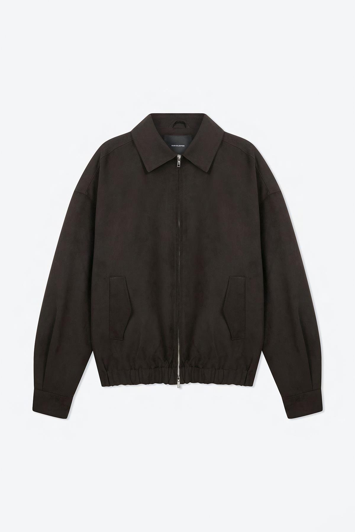 Chiara Suede Bomber Jacket