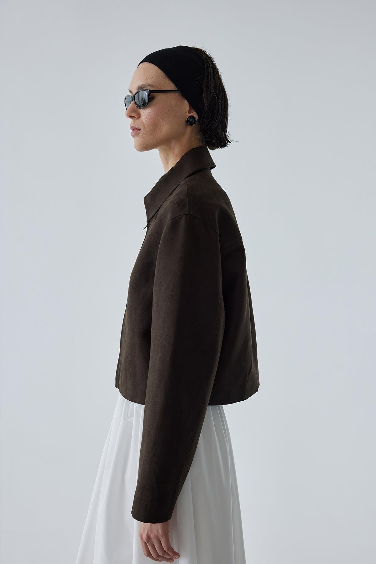 Acı Kahve Gabriel Süet Ceket