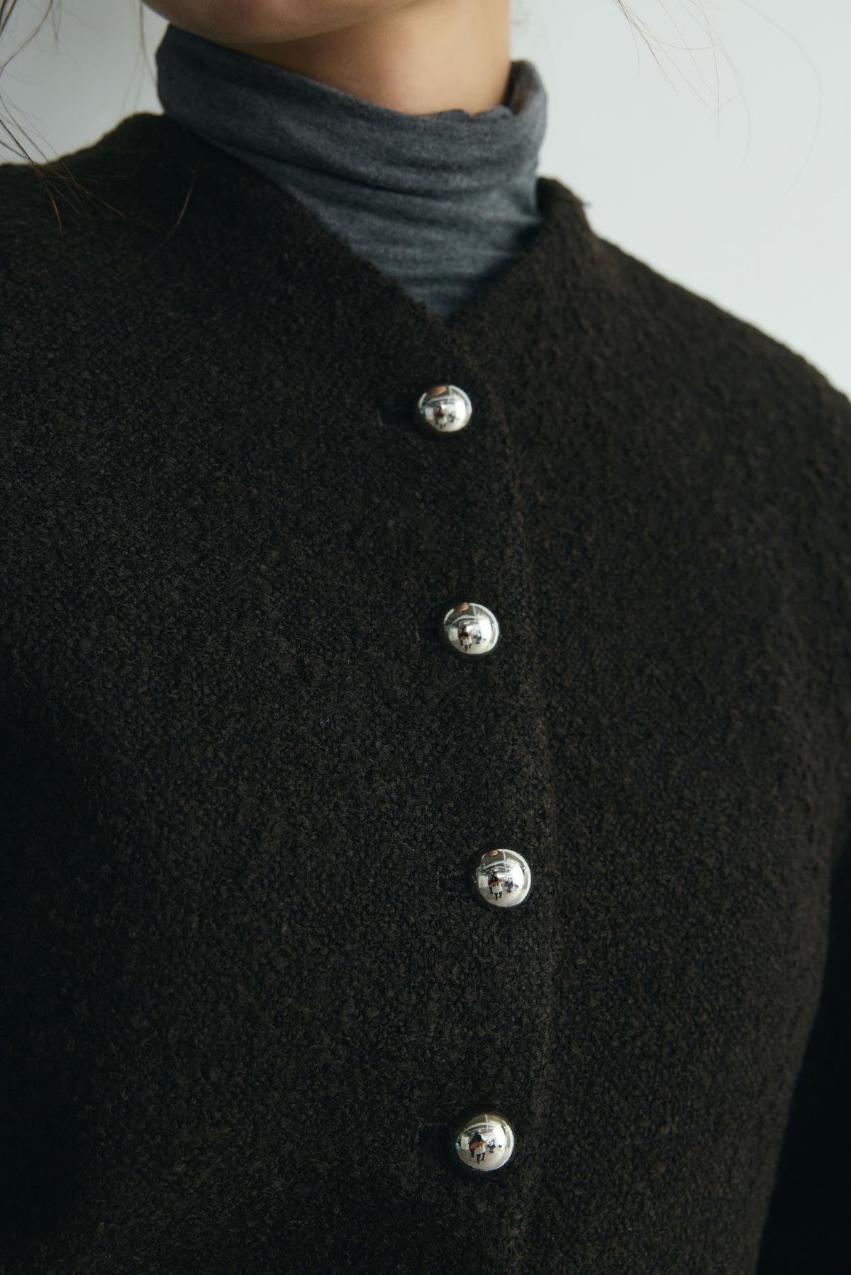 Acı Kahve Gigi Belden Oturtmalı Ceket