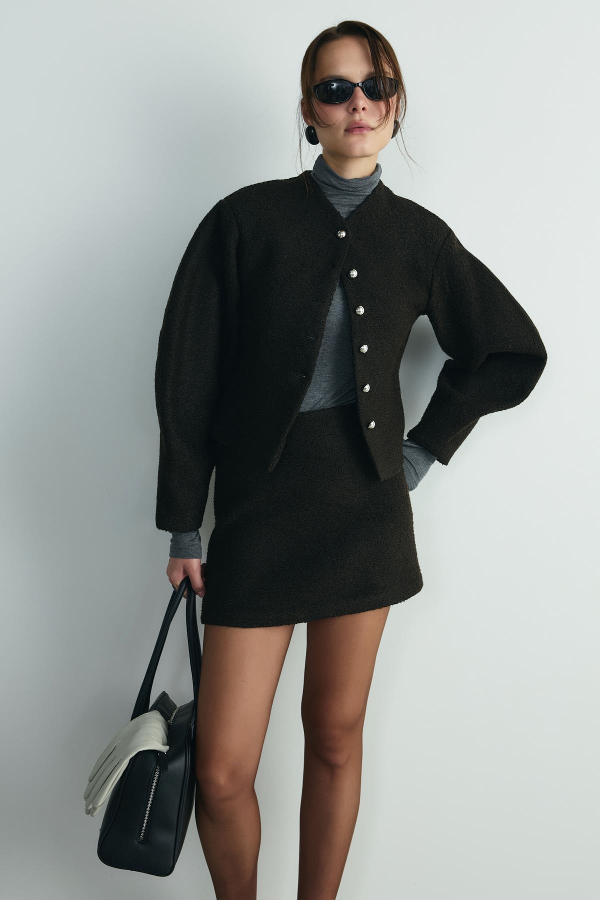 Acı Kahve Gigi Mini Etek