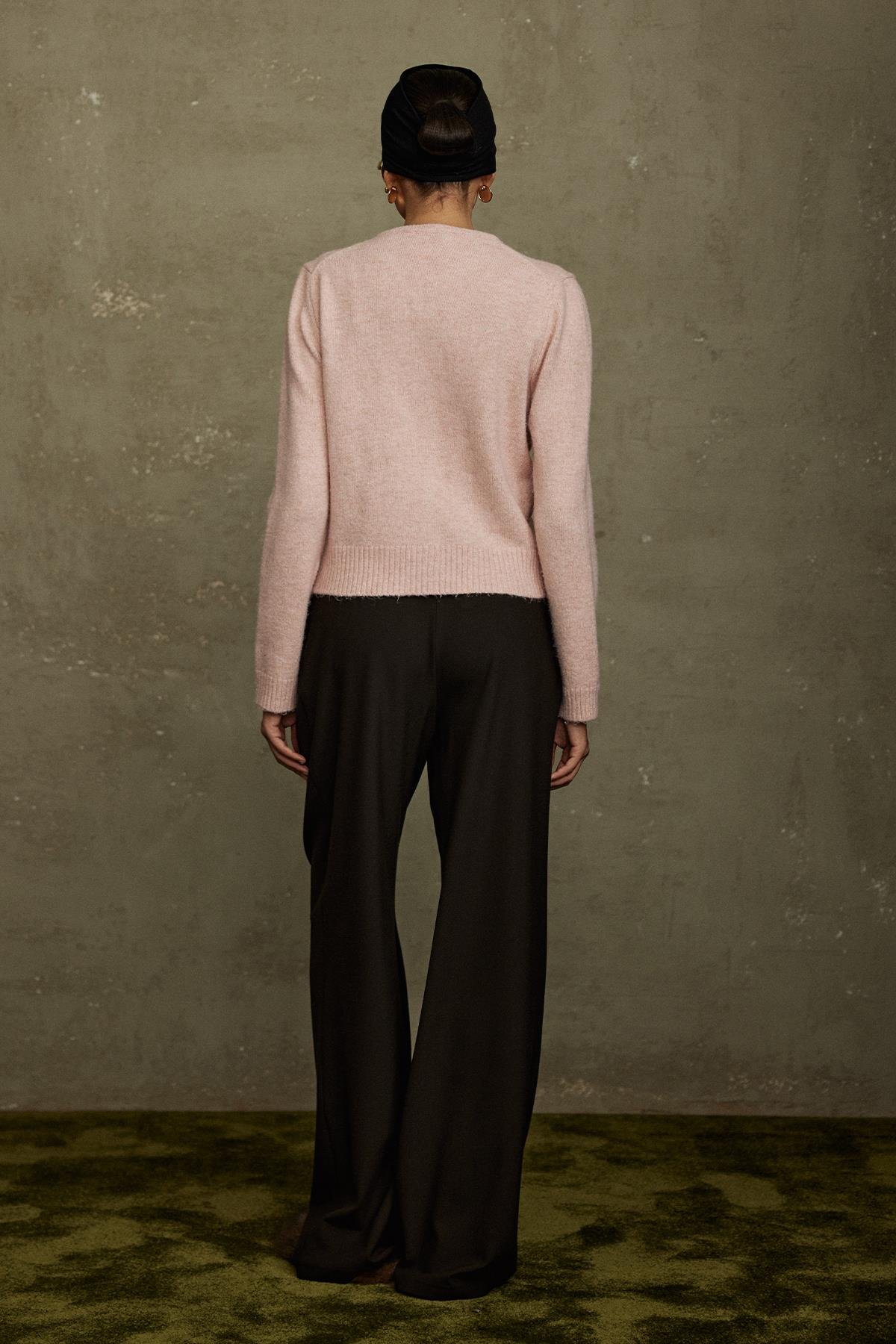 Acı Kahve Janet Bol Paça Pantolon