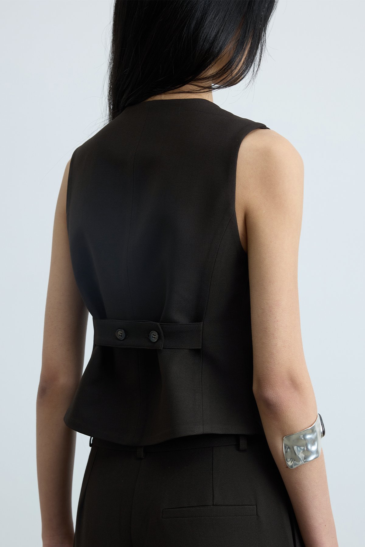 Janet Vest With Button