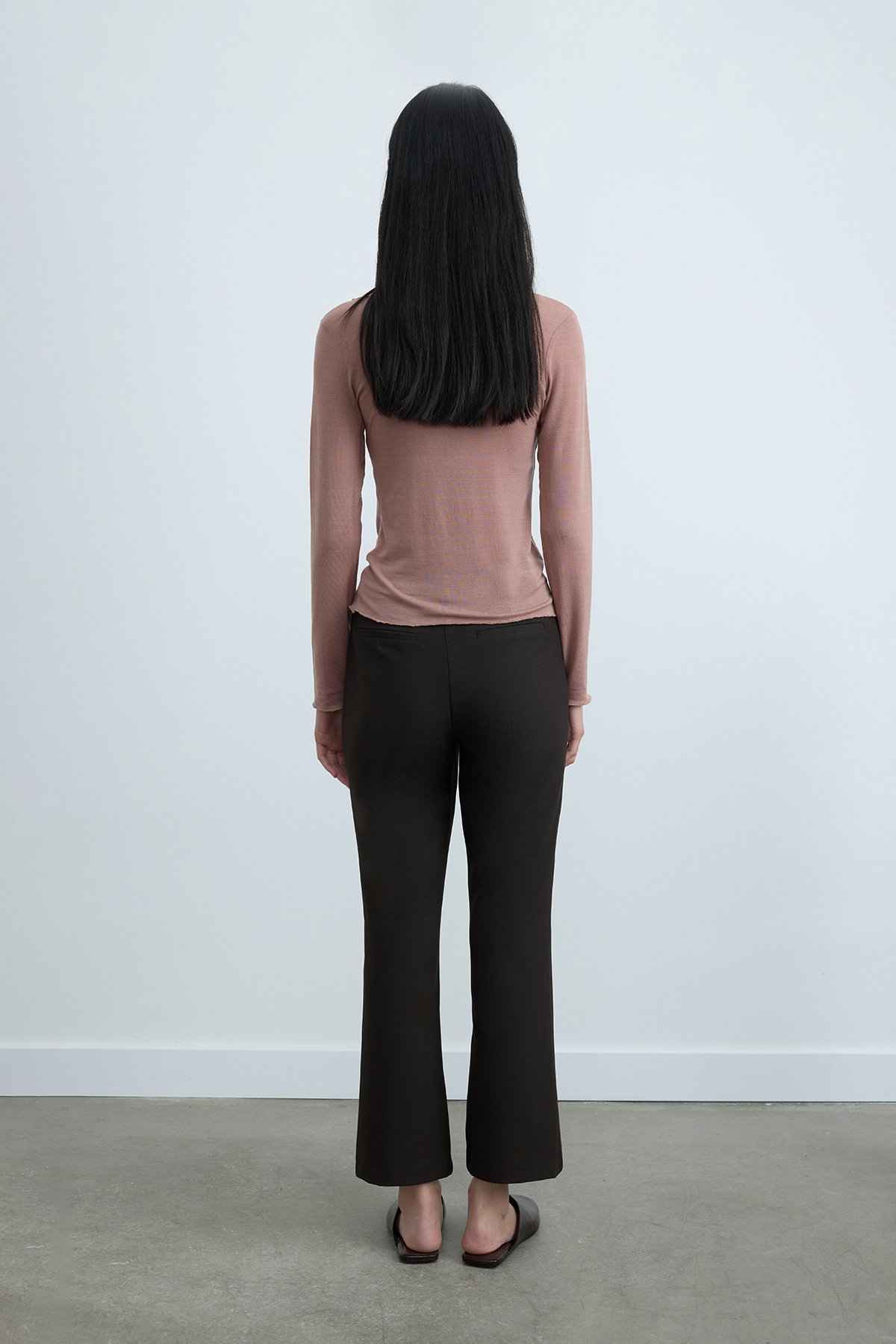Acı Kahve Janet Flare Pantolon