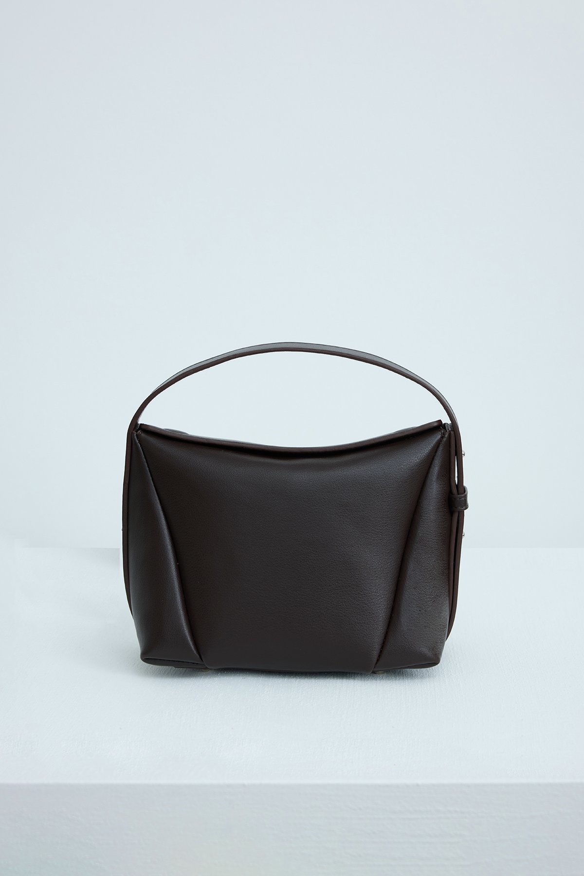 Acı Kahve Rhan Deri Mini Çanta