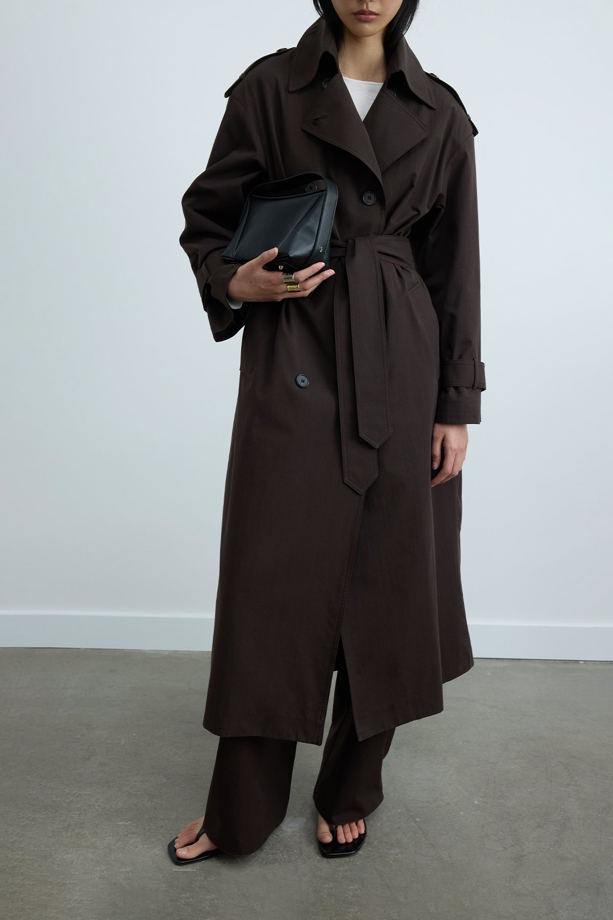 Acı Kahve Rowan Trençkot