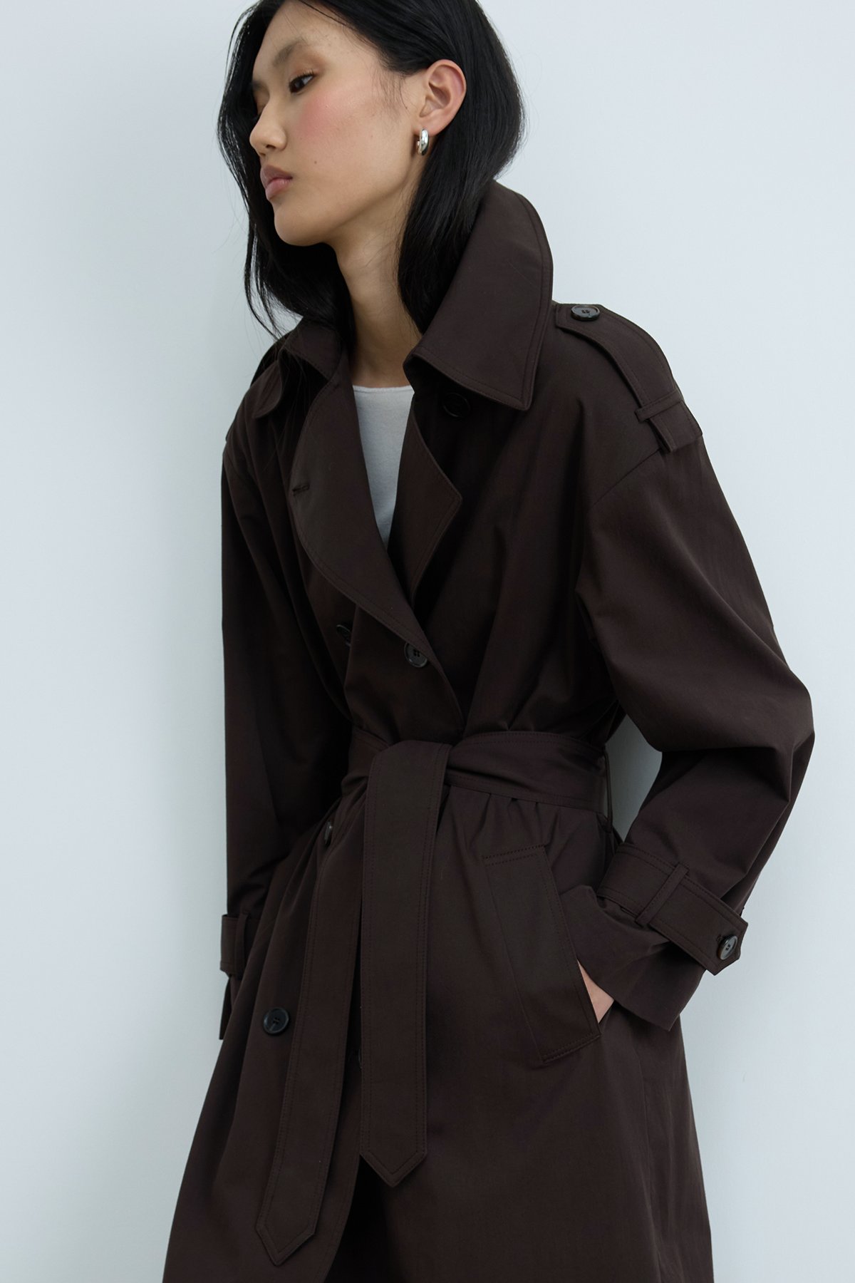 Acı Kahve Rowan Trençkot