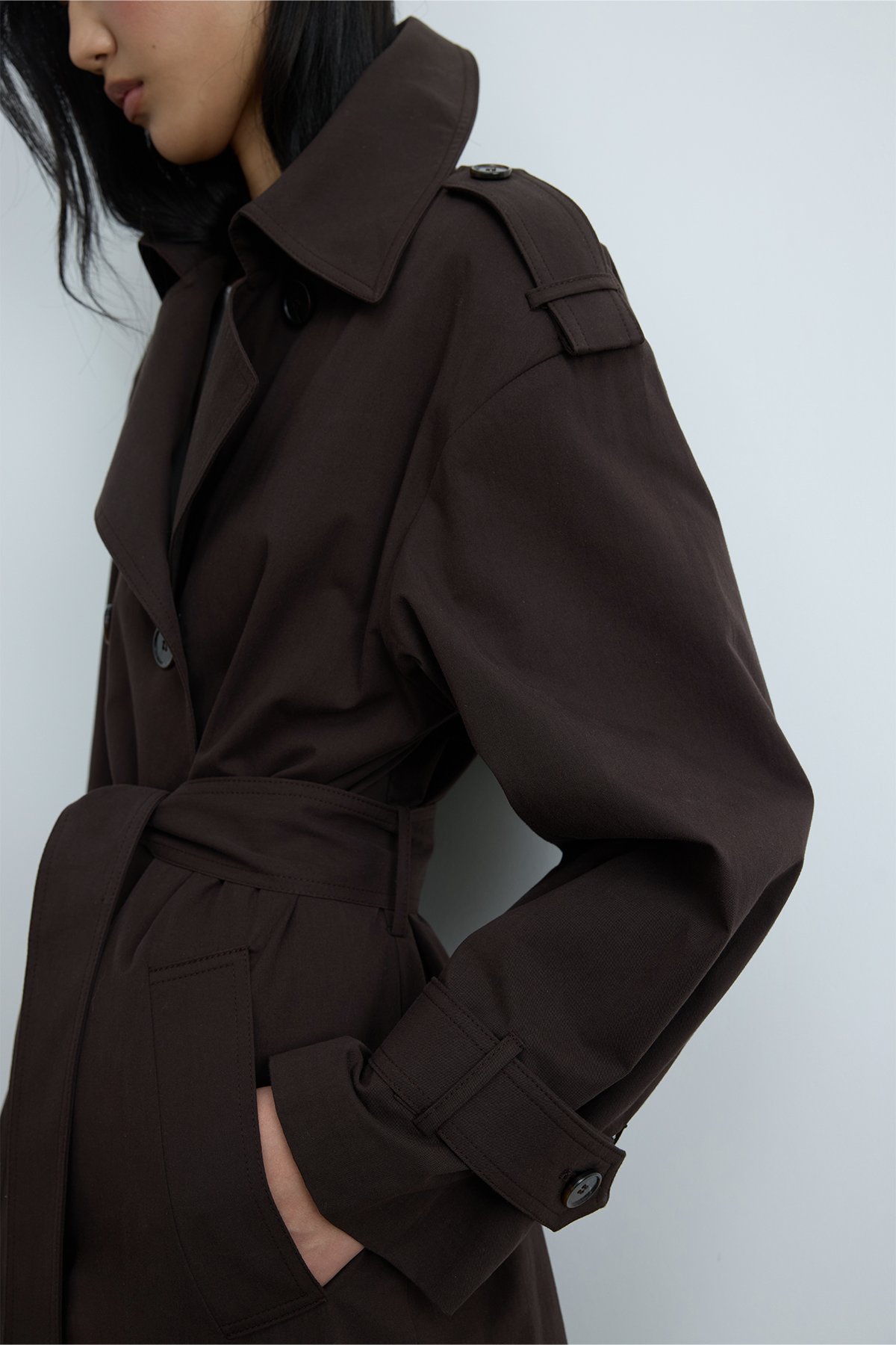 Acı Kahve Rowan Trençkot