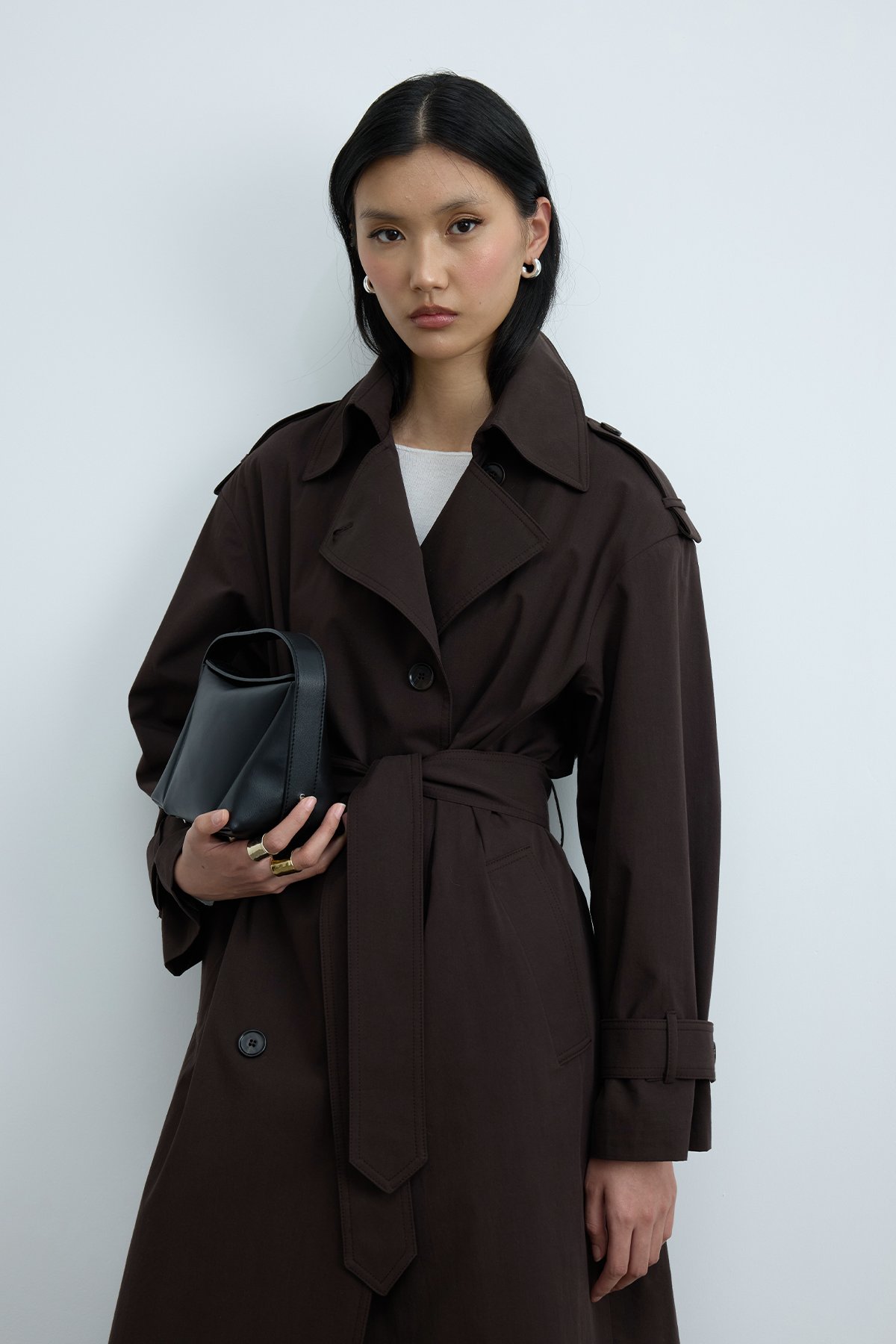 Acı Kahve Rowan Trençkot