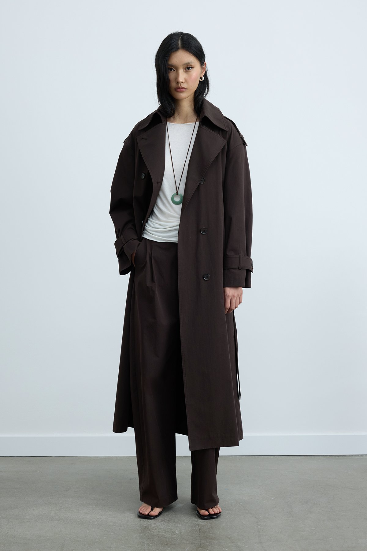 Acı Kahve Rowan Trençkot