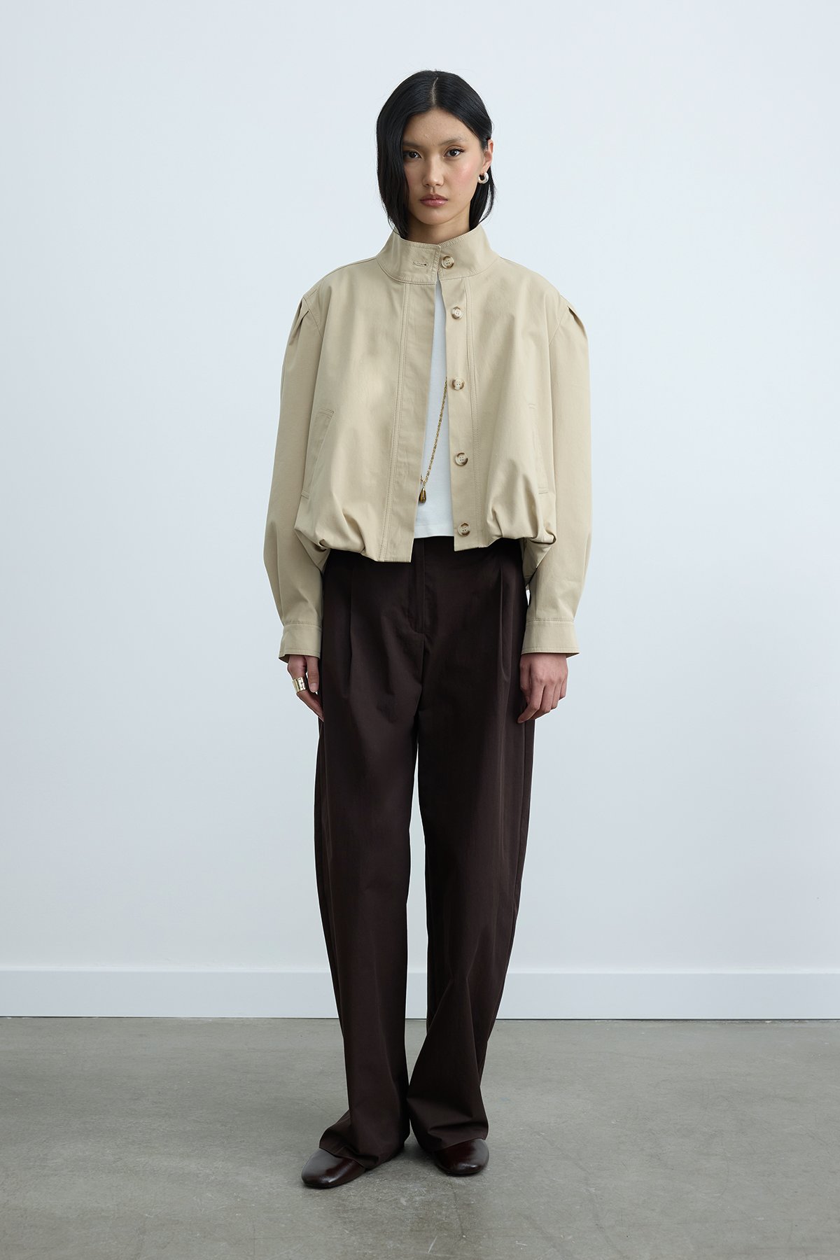 Khole High-Neck Puffer Jacket