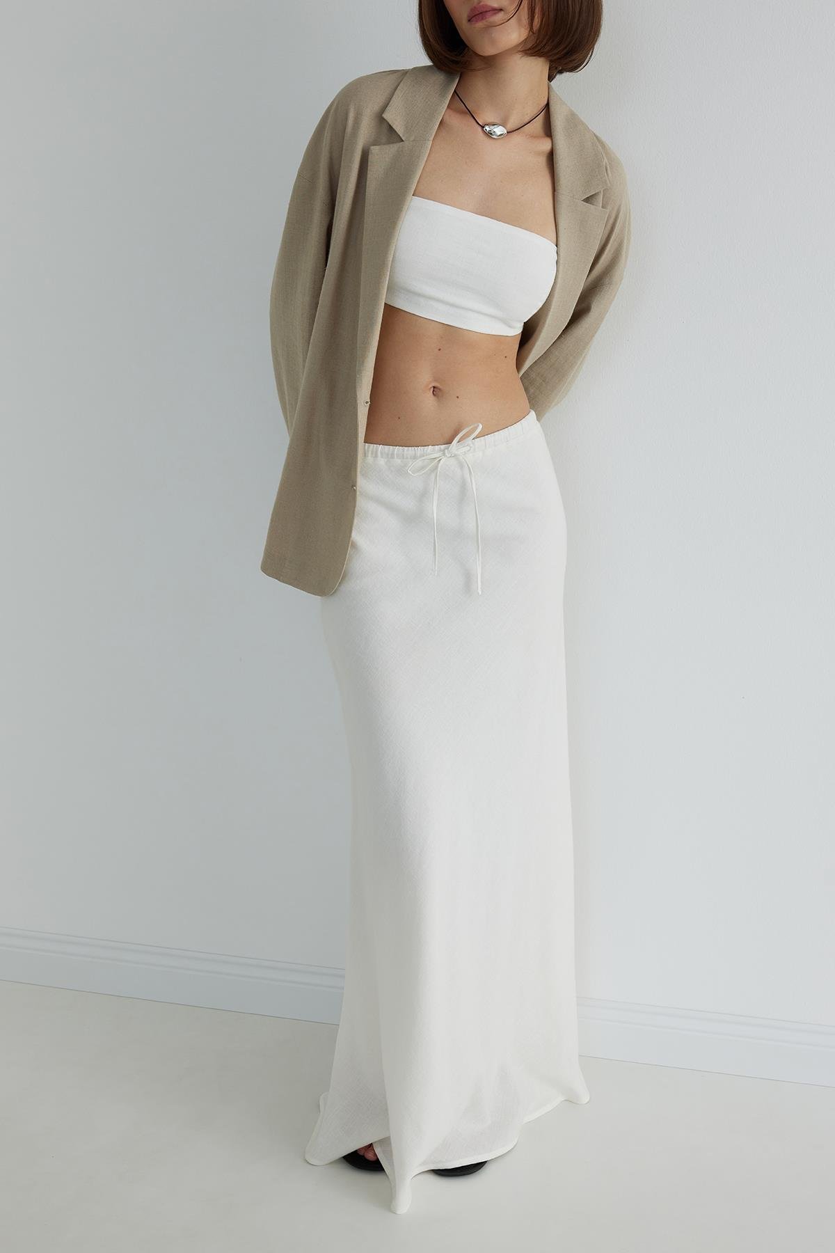 Bej Light Blazer Ceket