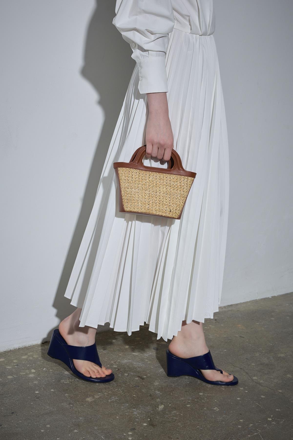 Beyaz Celia Anvelop Elbise