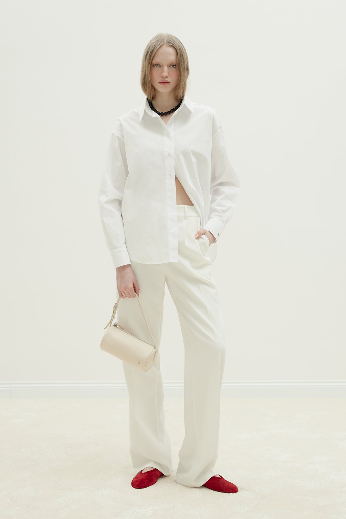 Beyaz Kişiselleştirilmiş Gömlek