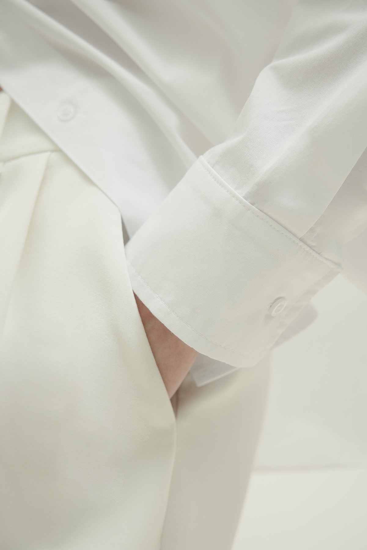 Beyaz Kişiselleştirilmiş Gömlek