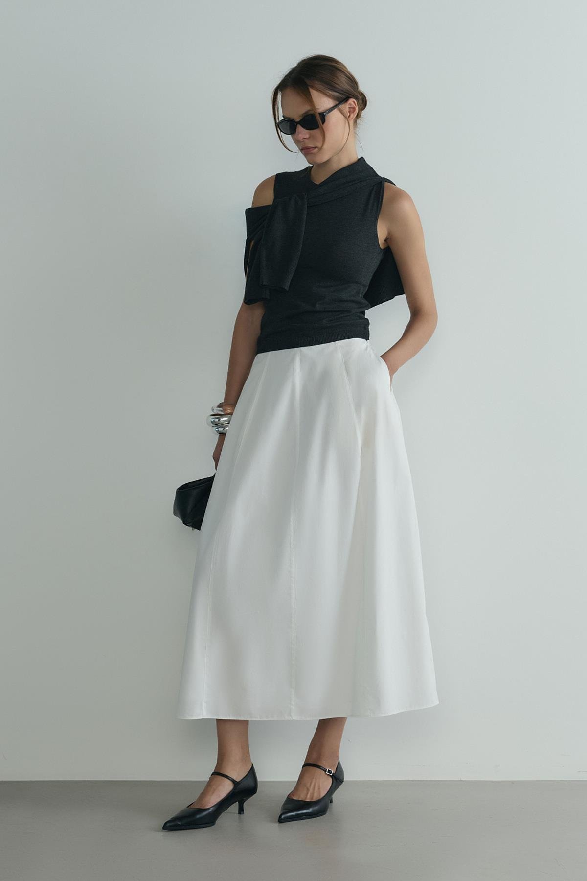 Lade Ballon Skirt