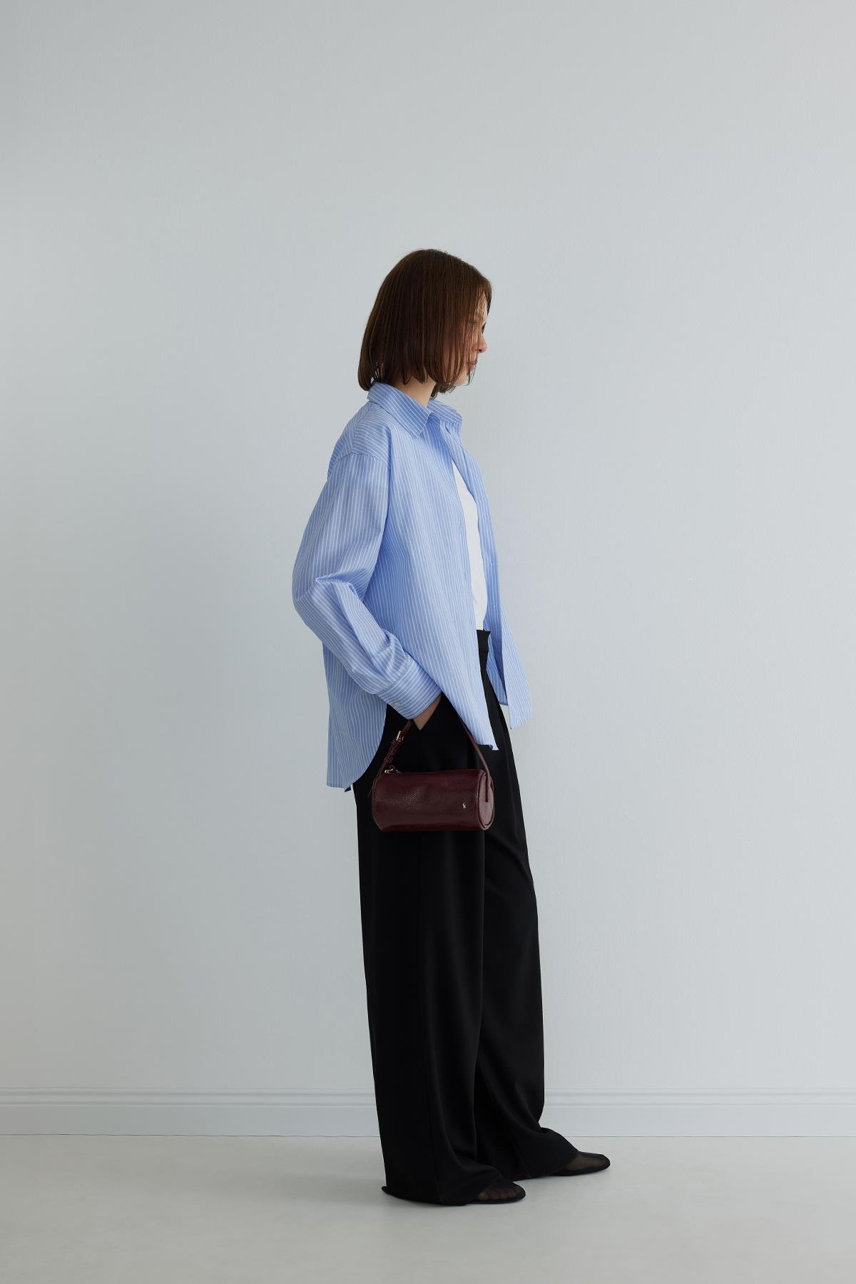 Bordo Lal Baget Çanta