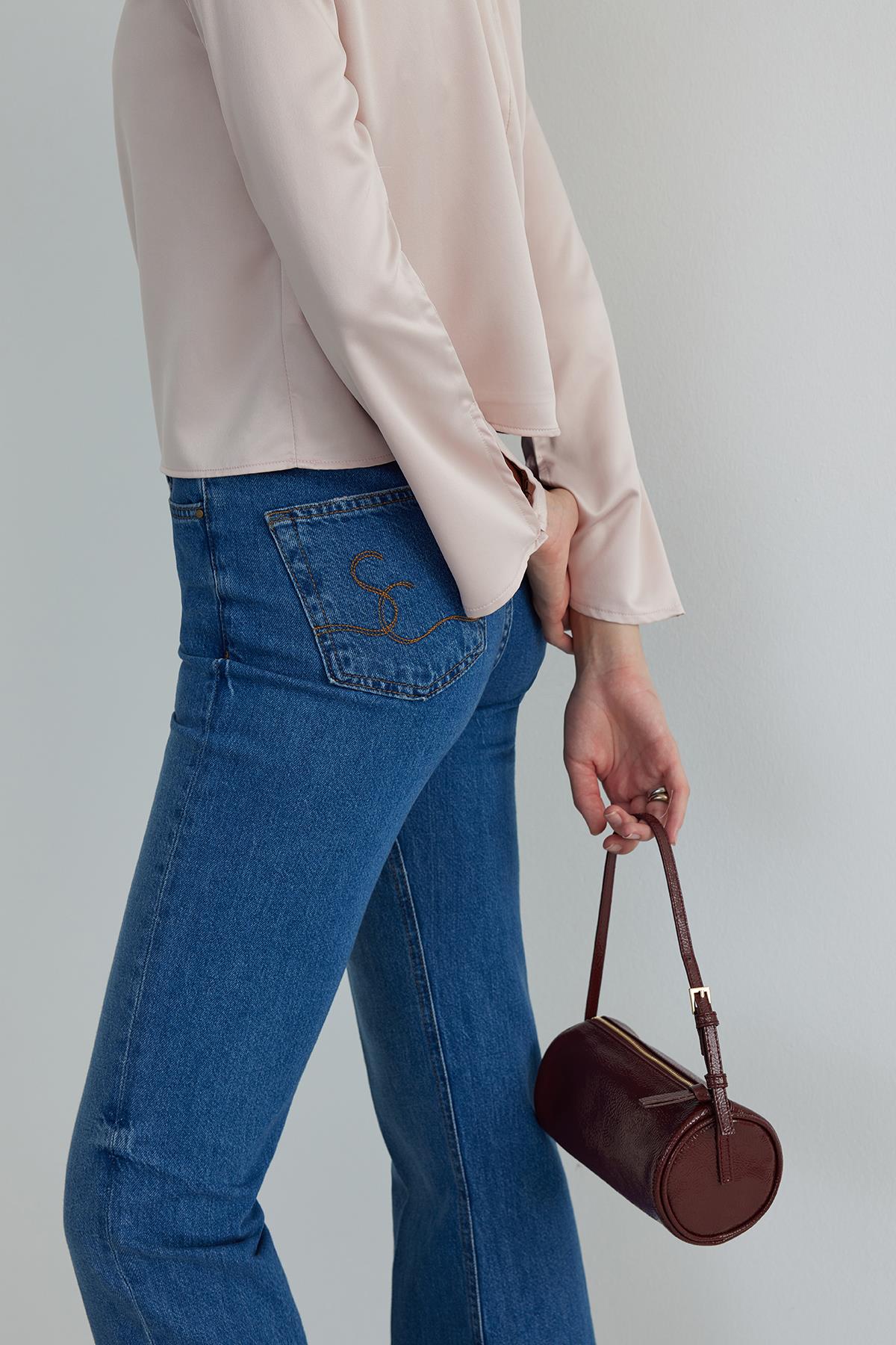 Bordo Lal Baget Çanta