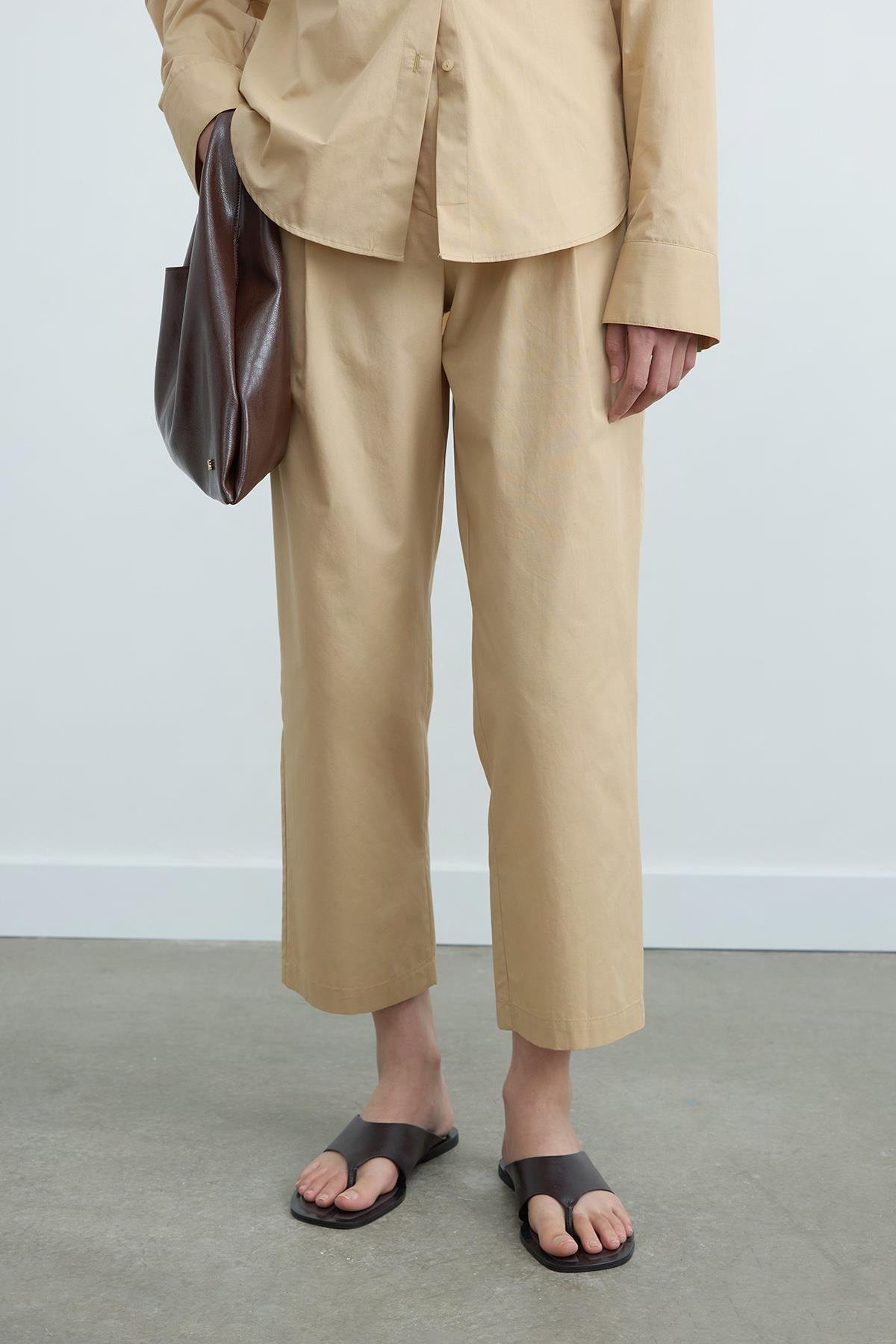 Paper Poplın Trousers