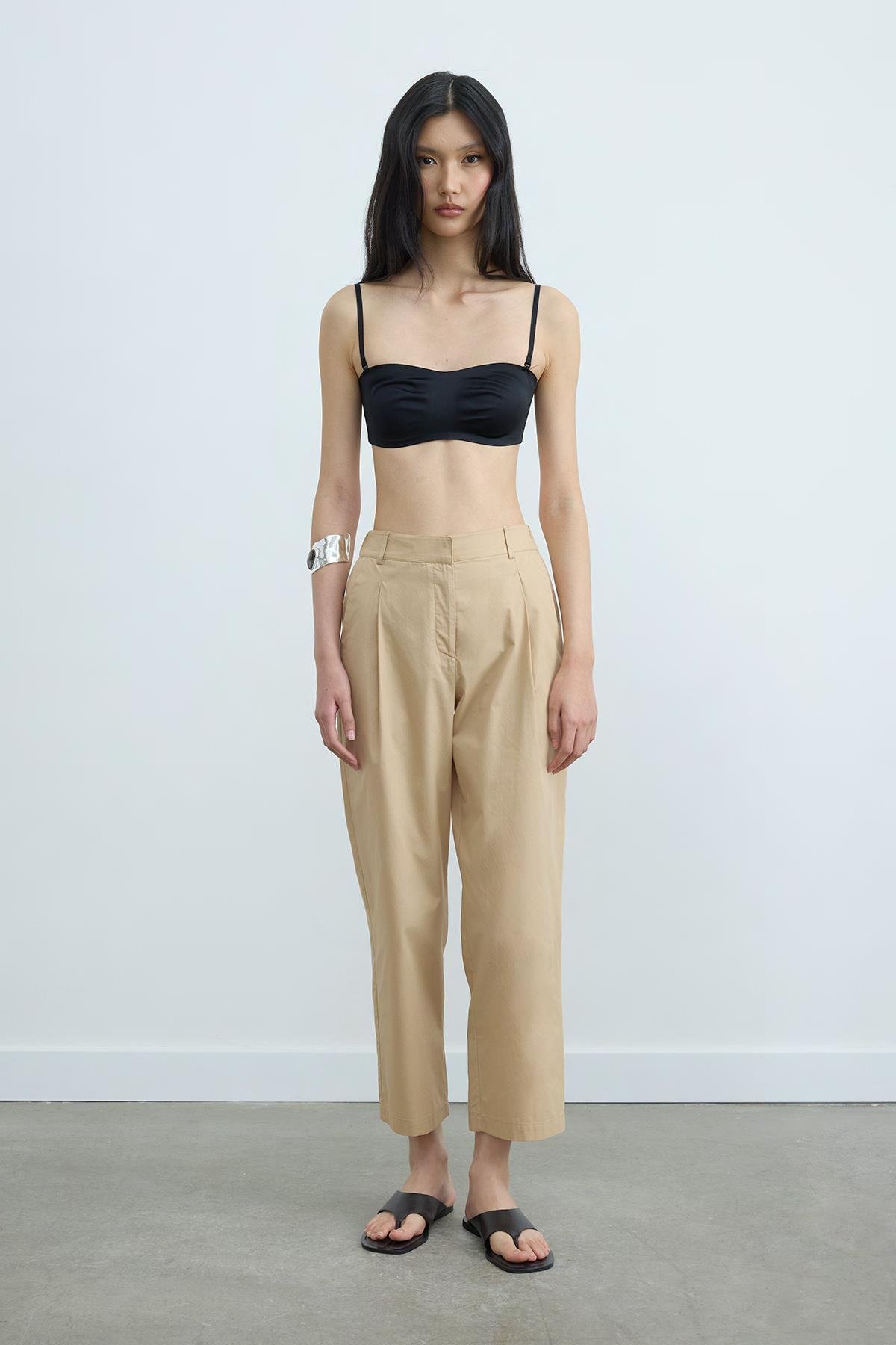 Paper Poplın Trousers