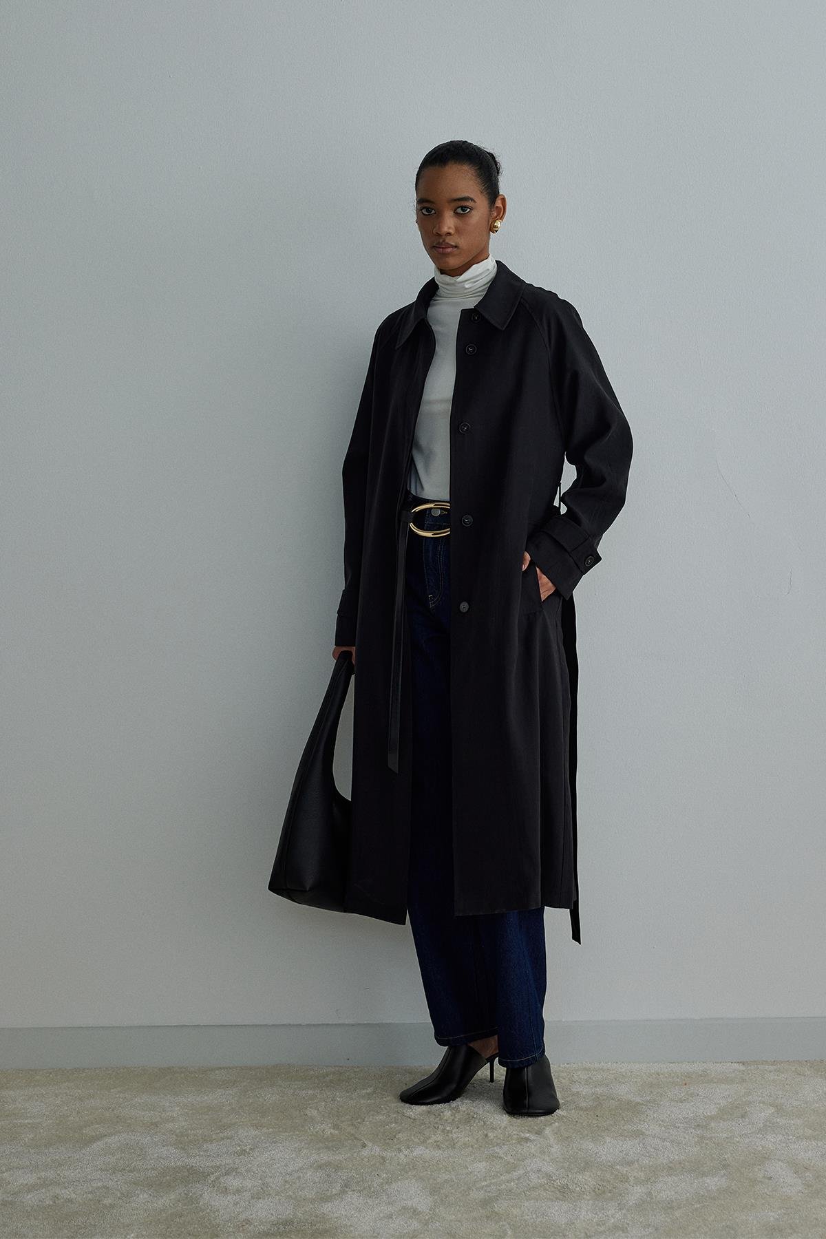 Ekru Andy Degaje Boğazlı Body