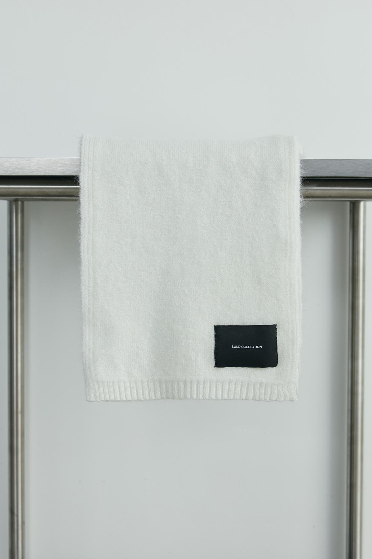 Ekru Bella Triko Atkı