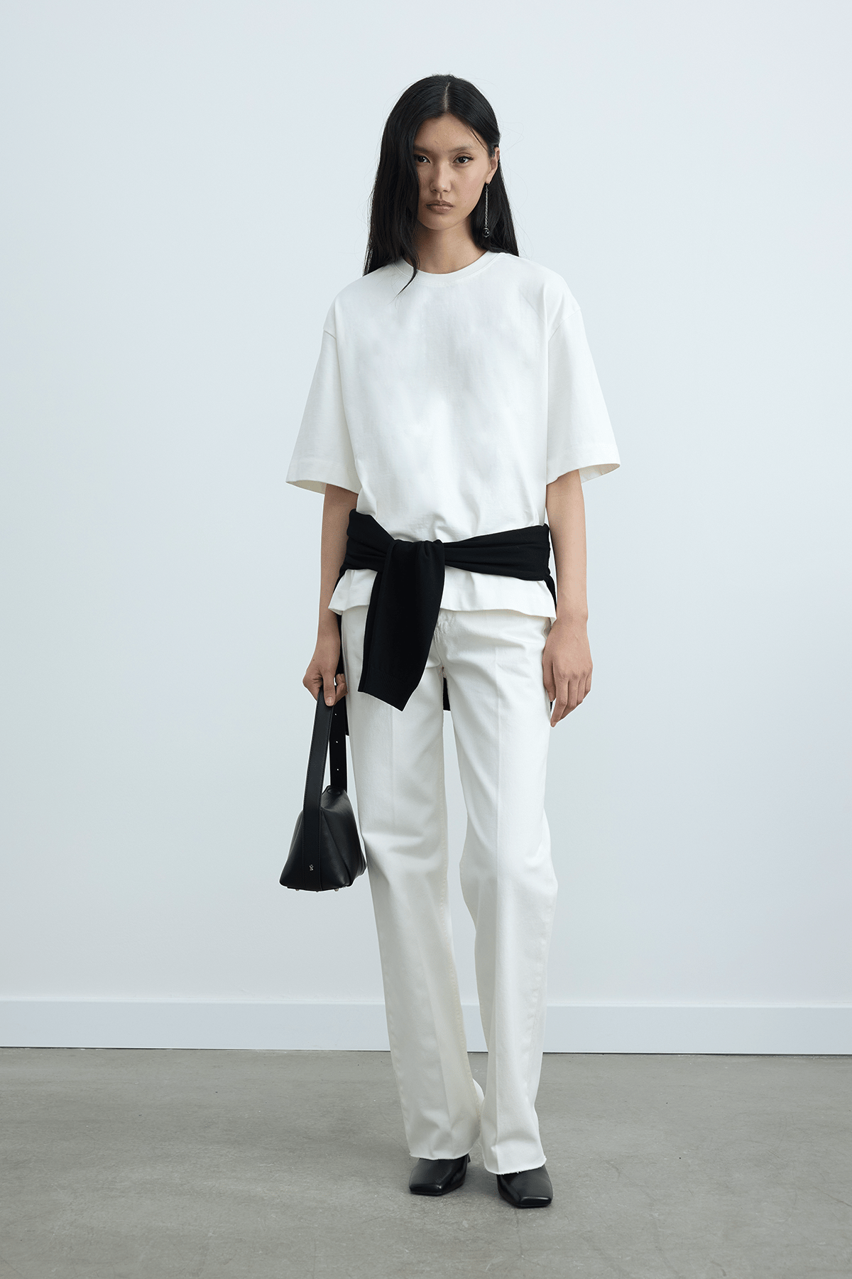 Ekru Nox Oversize Tişört