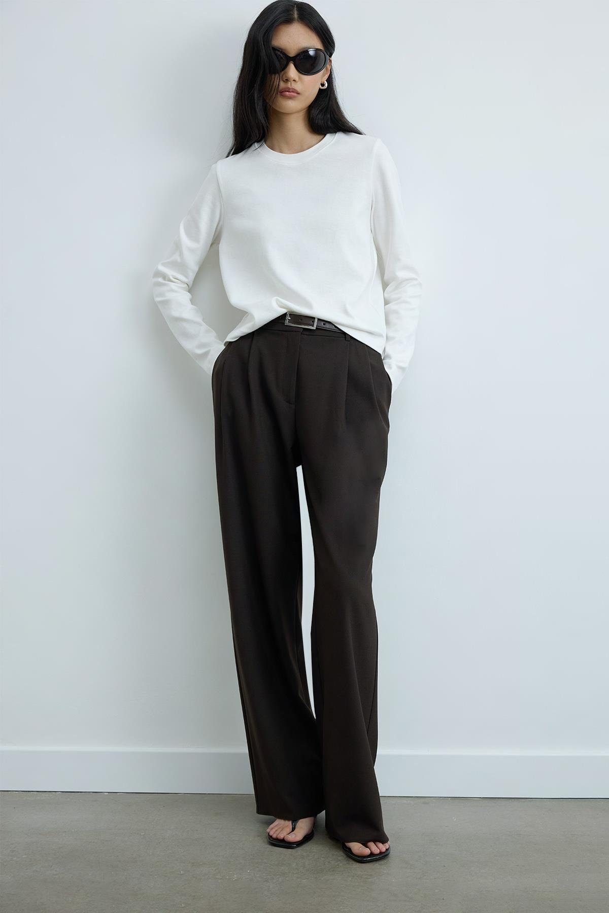 Rumi Basic Long-Sleeve T-shirt