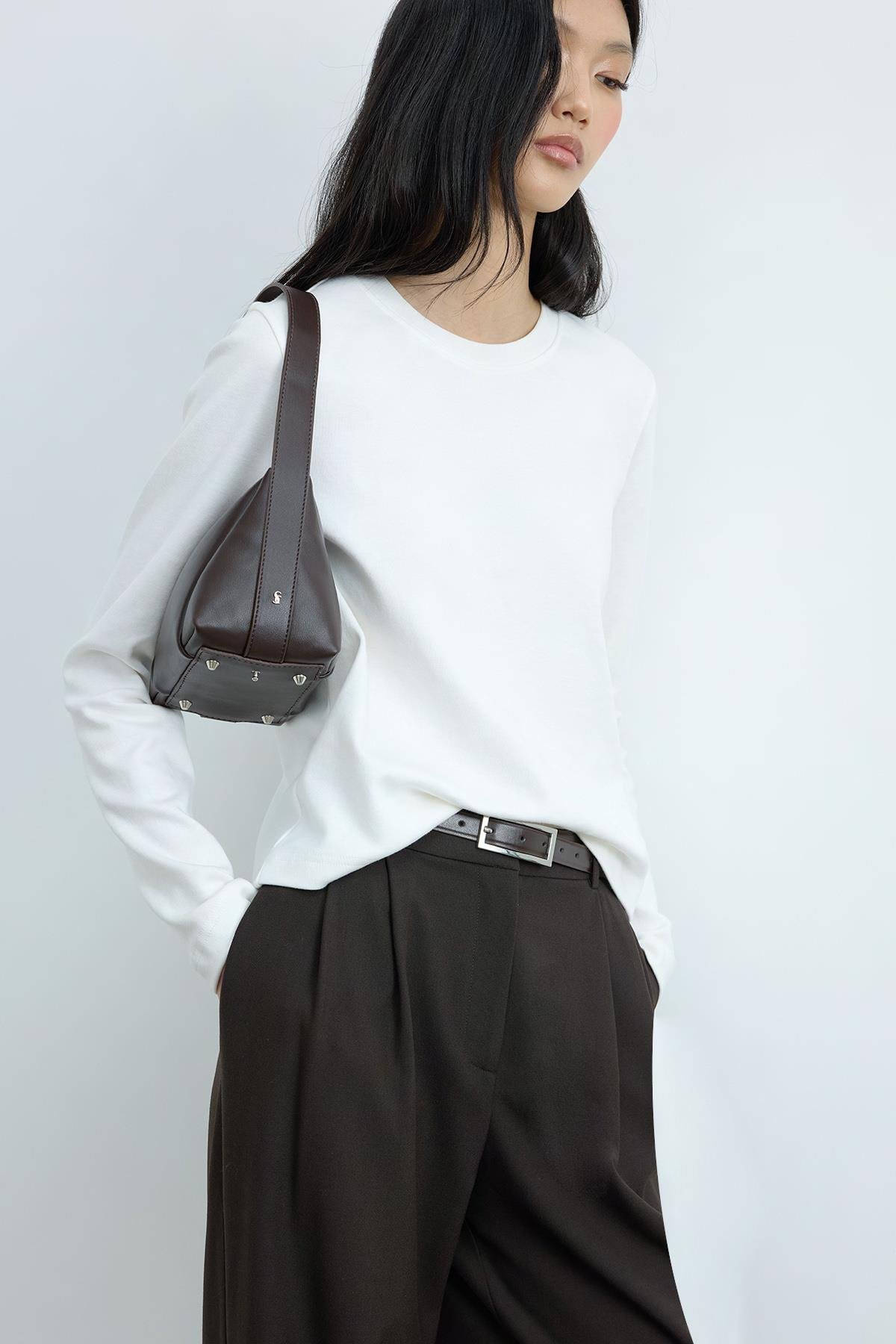 Rumi Basic Long-Sleeve T-shirt