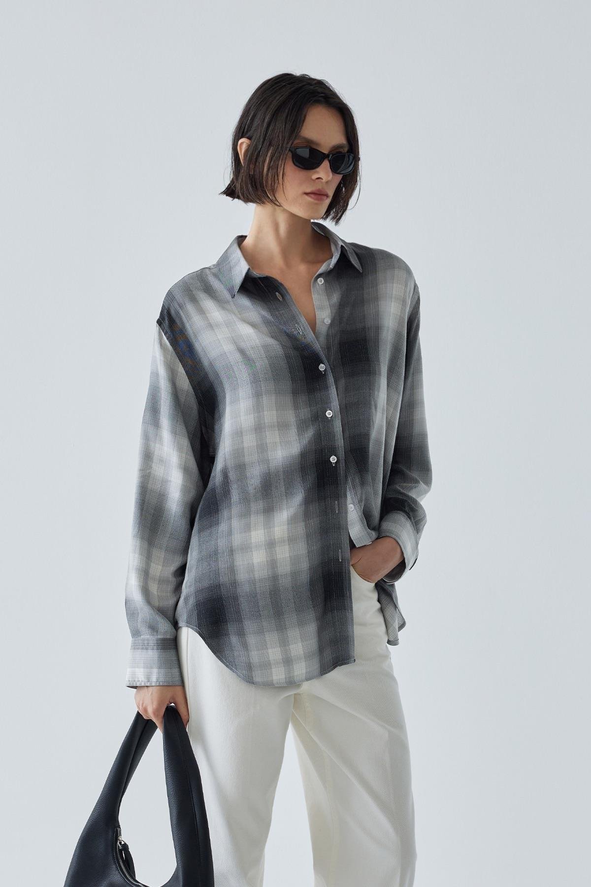 Füme Daddie Ekose Gömlek