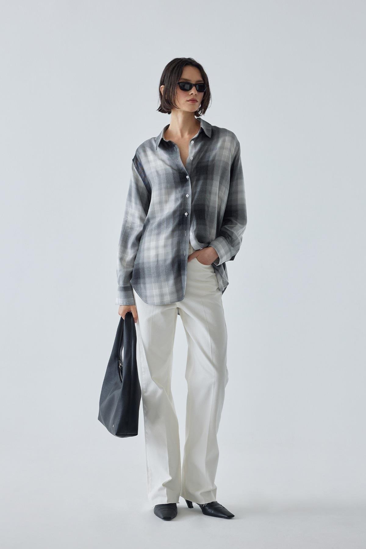 Füme Daddie Ekose Gömlek