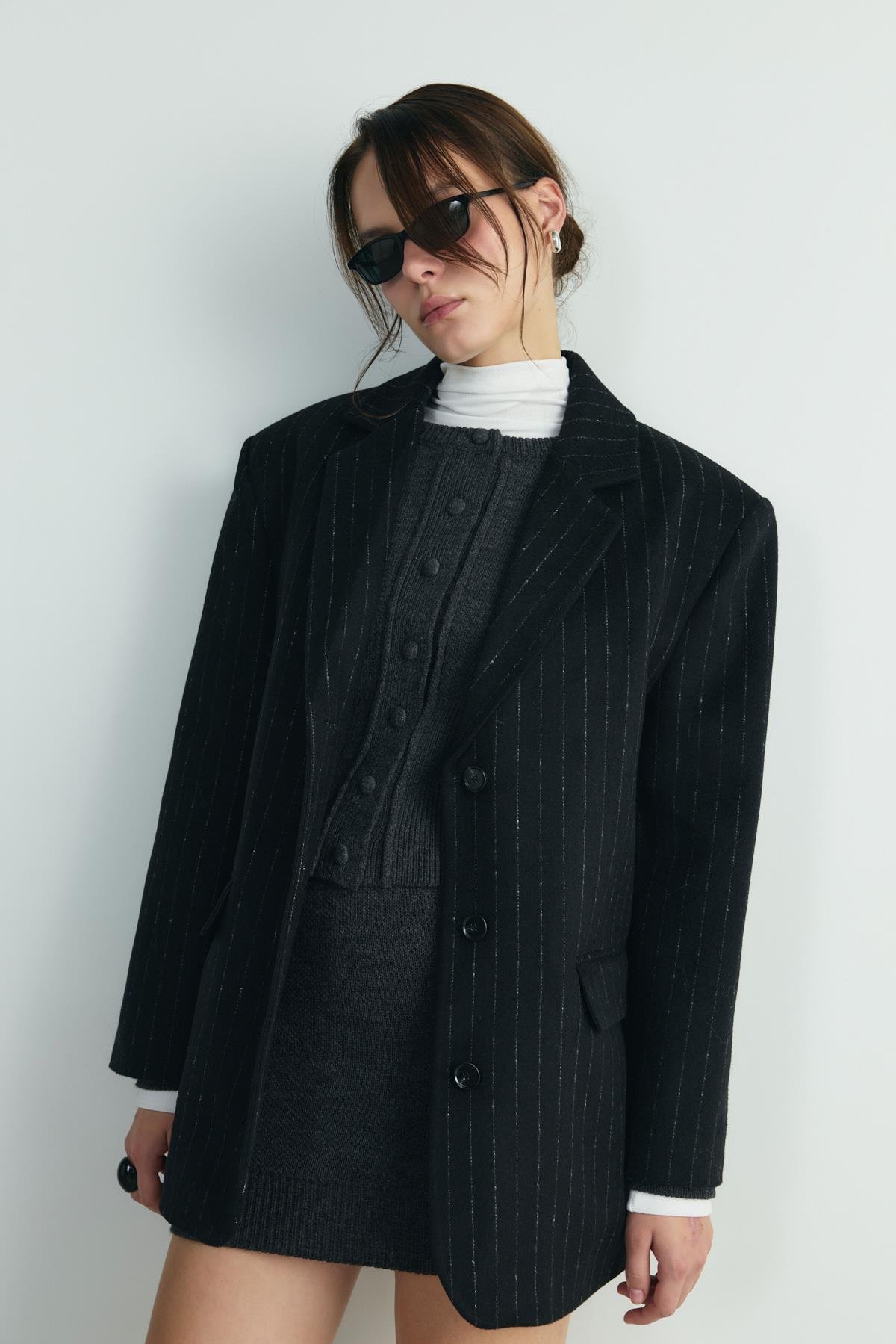 Füme Lucy Triko Hırka