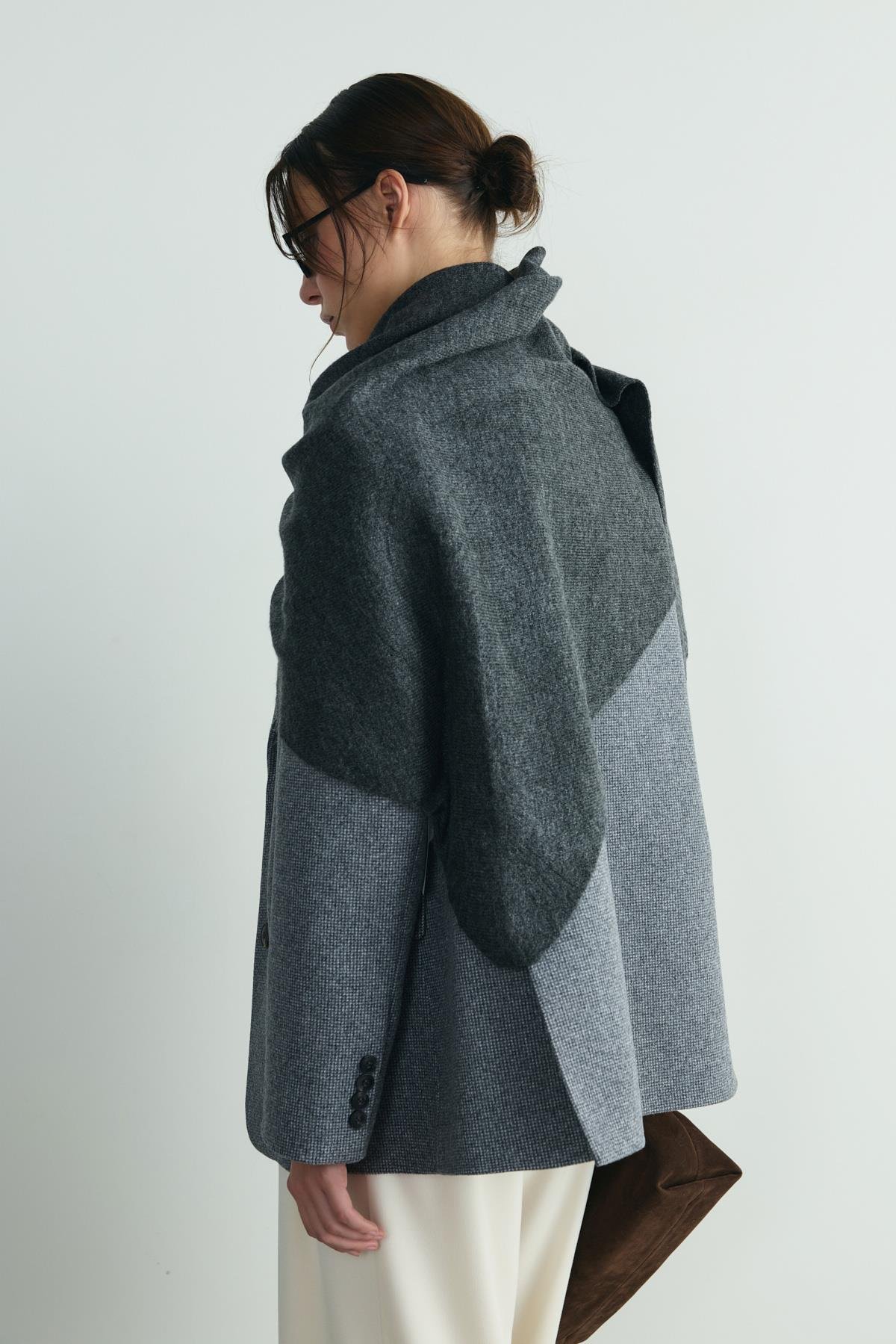 Masculine Wool Blazer