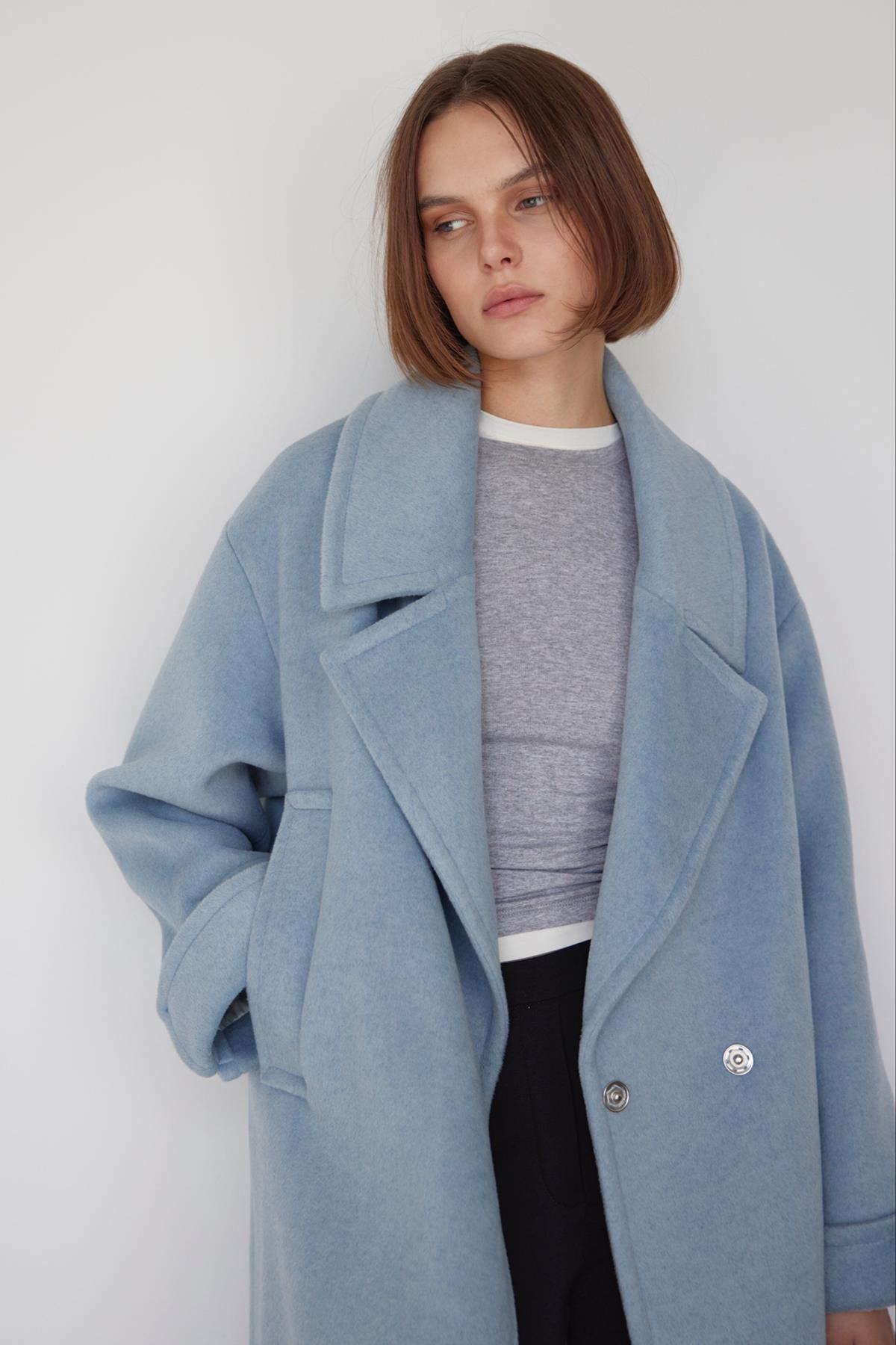 Gri Basic Pamuklu Tişört