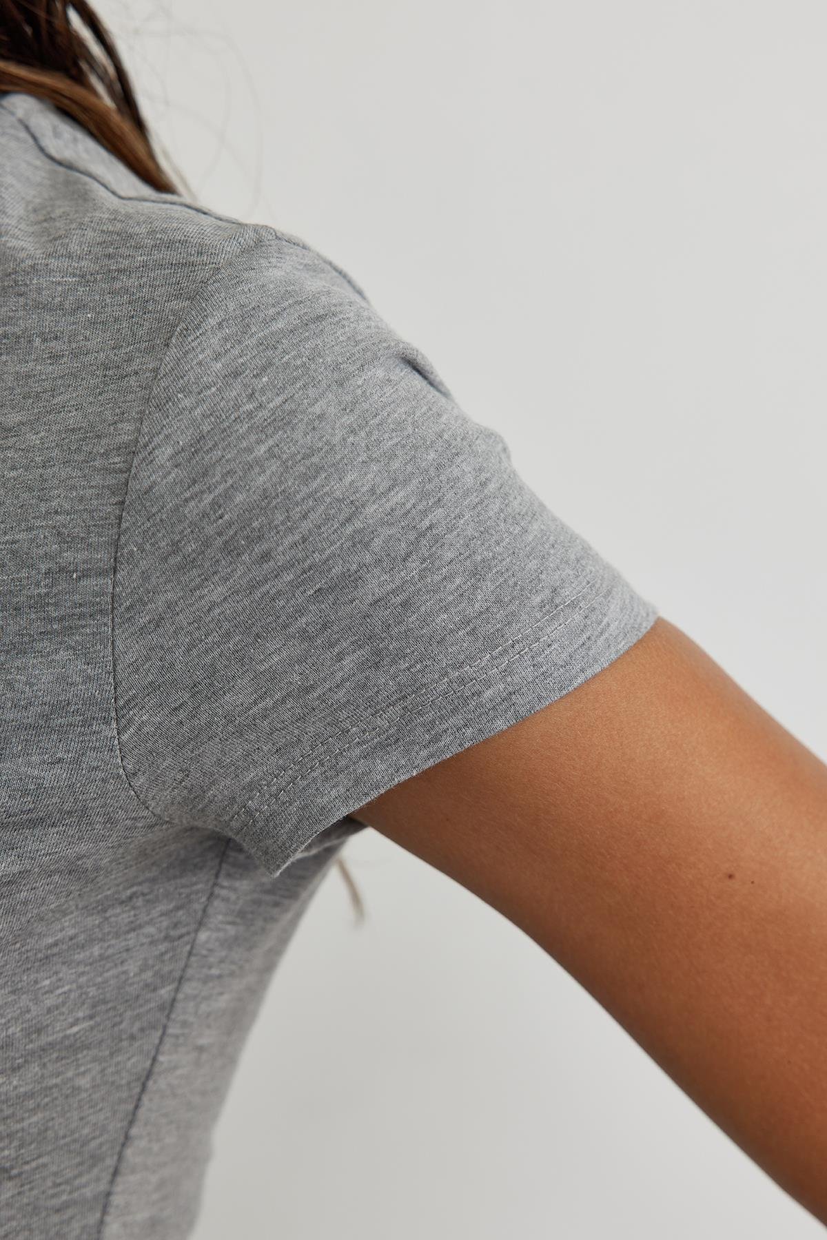 Gri Basic Pamuklu Tişört