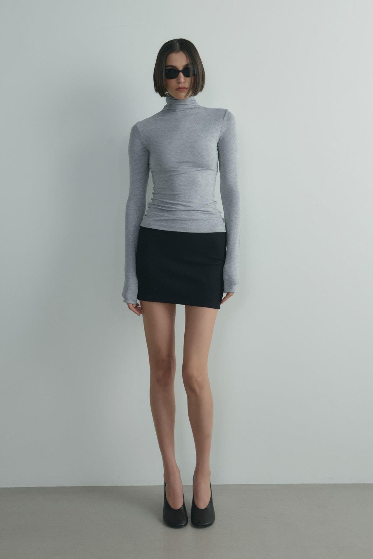 Gri Boğazlı Tensel Body