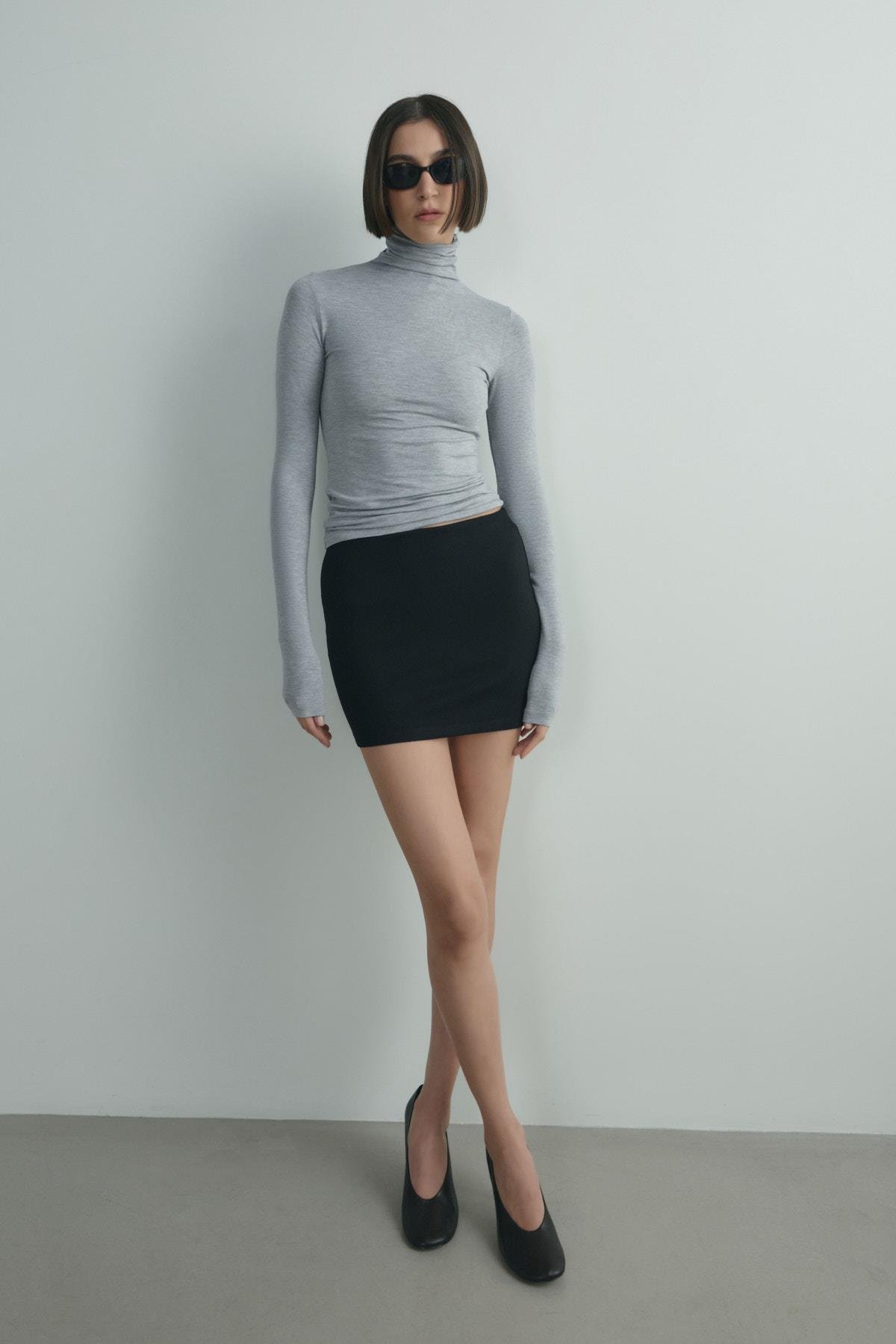 Gri Boğazlı Tensel Body