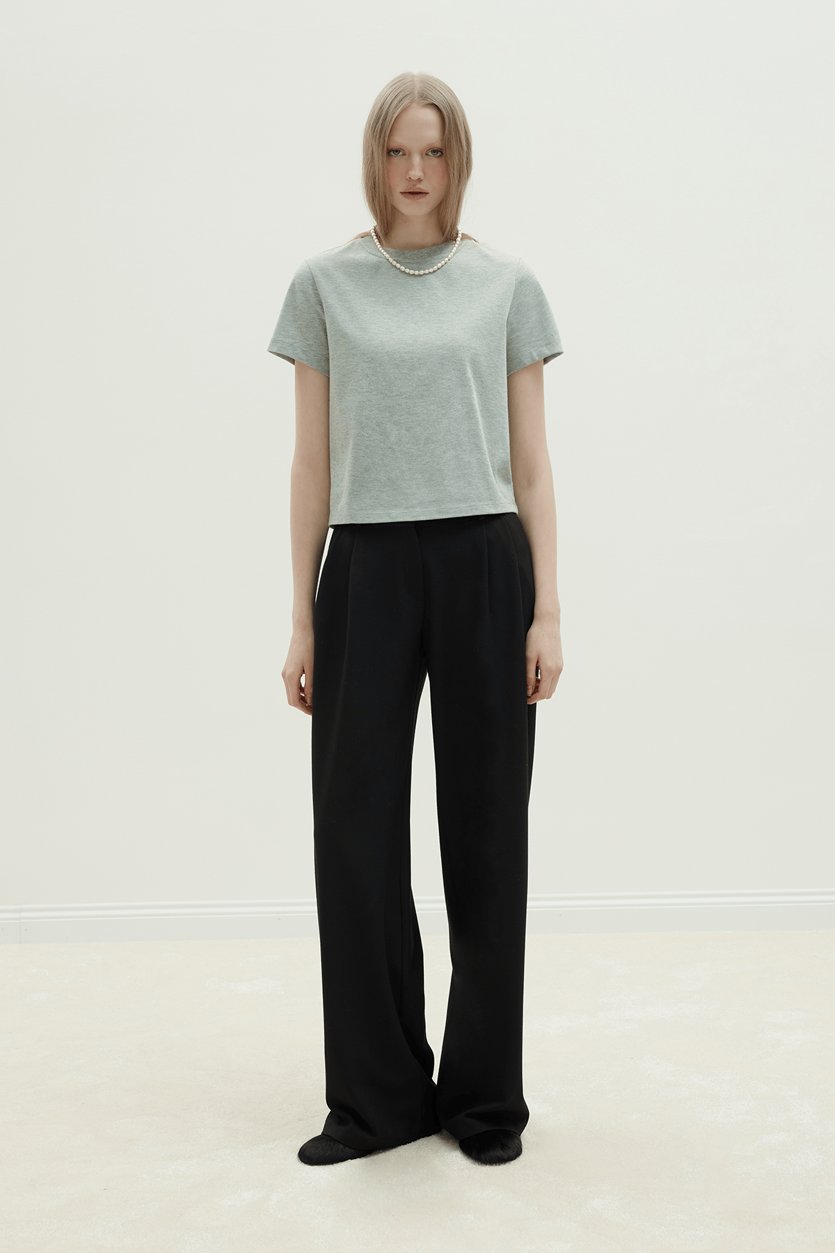 Gri Comfy Basic Tişört