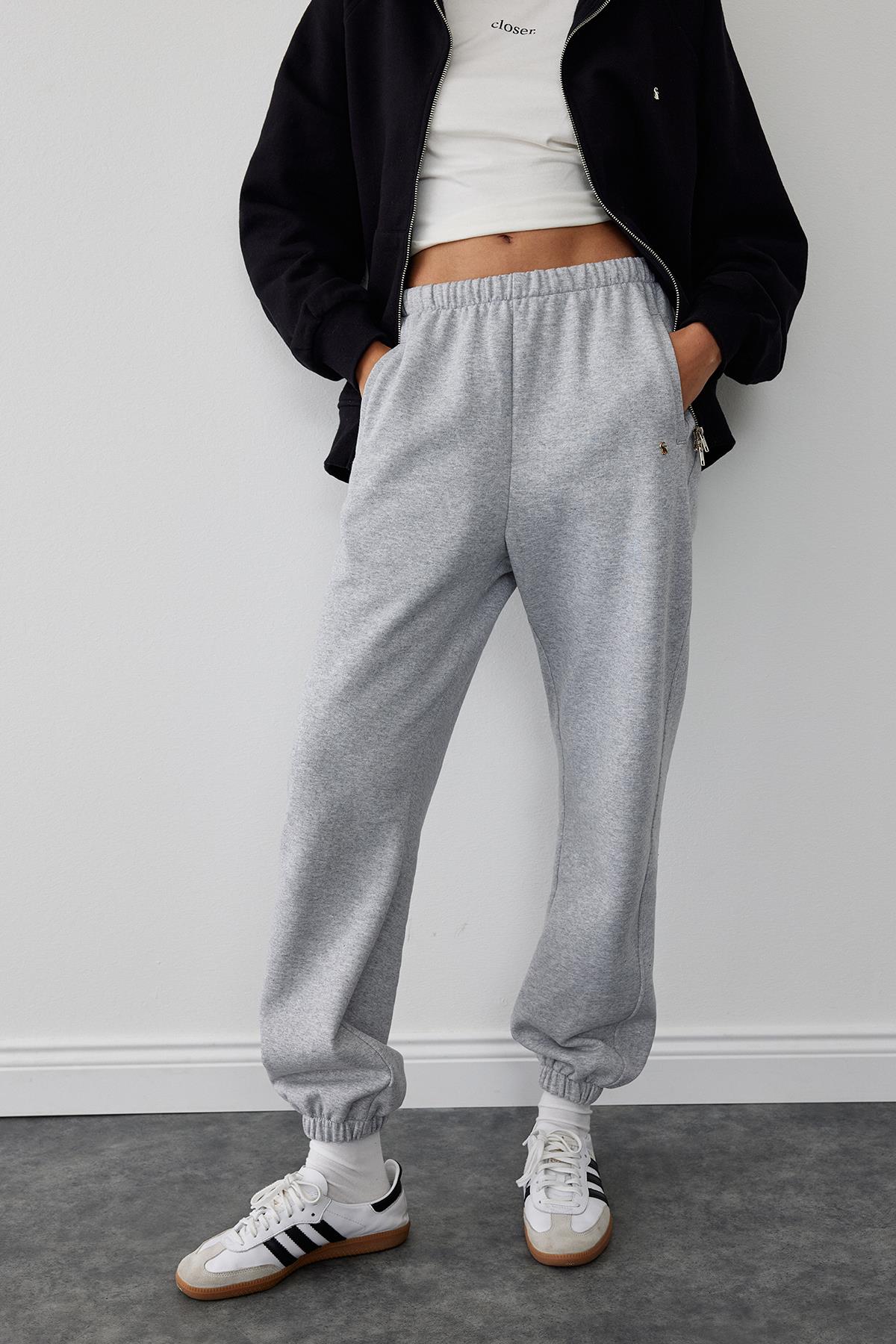 Gri Darcy Jogger Pantolon