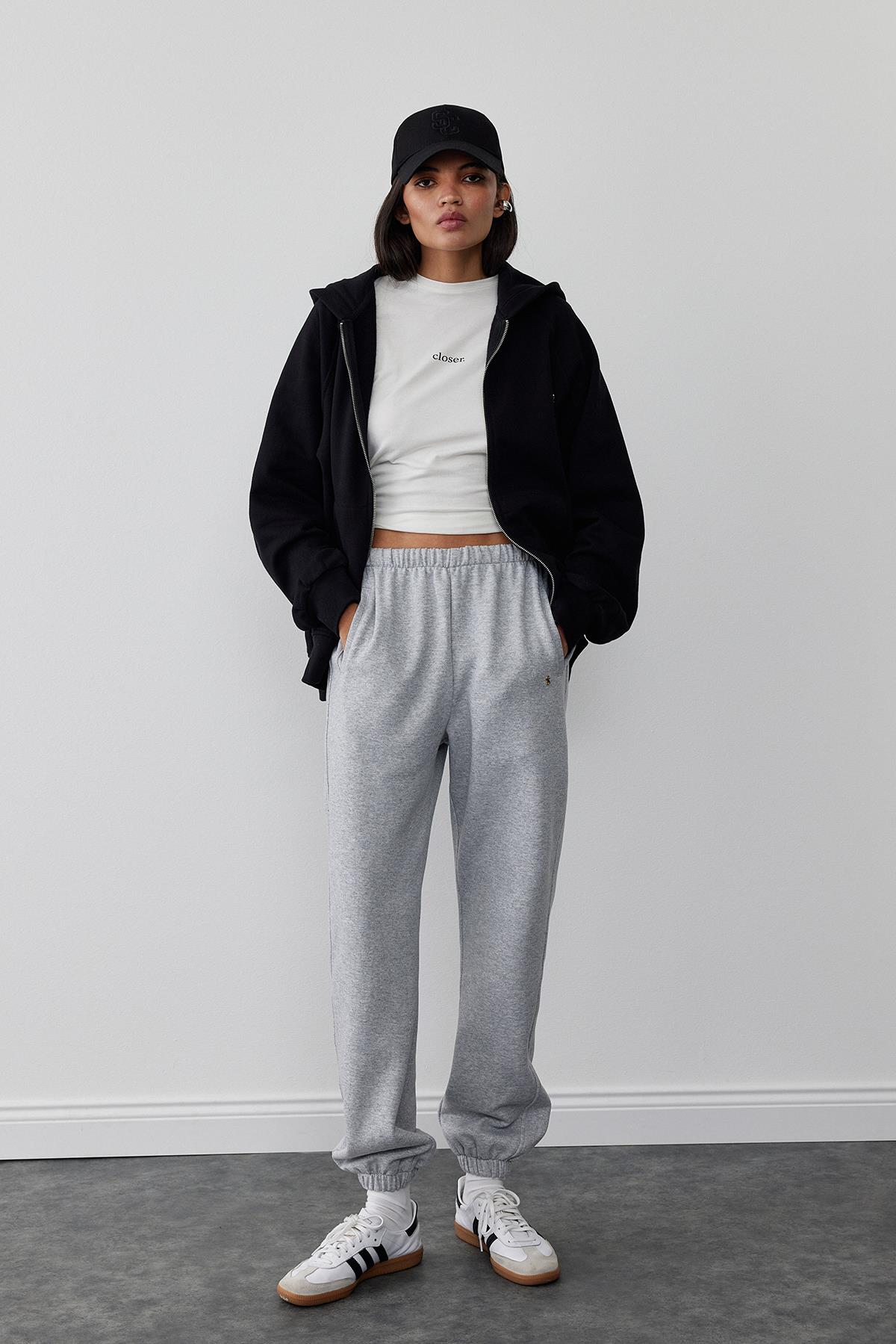 Gri Darcy Jogger Pantolon