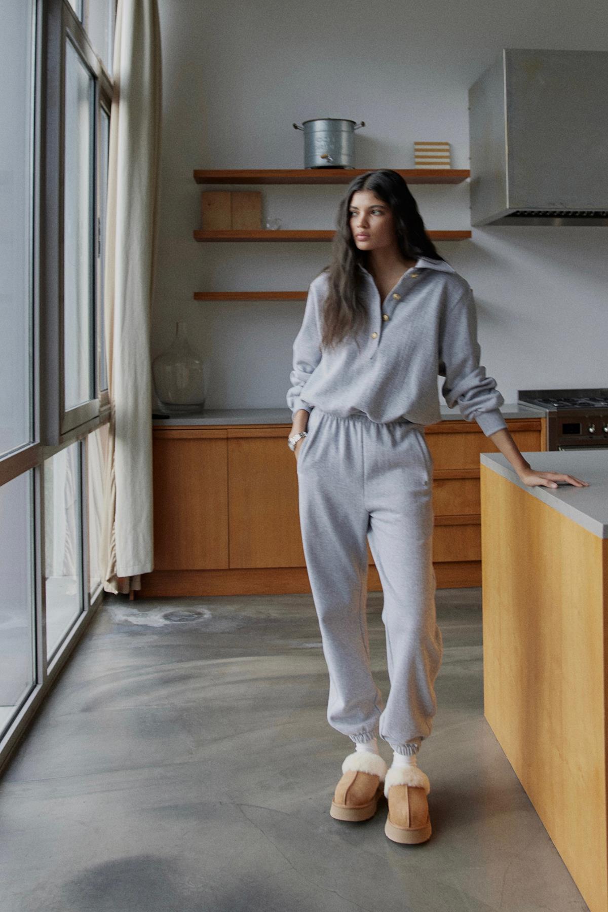 Gri Darcy Jogger Pantolon