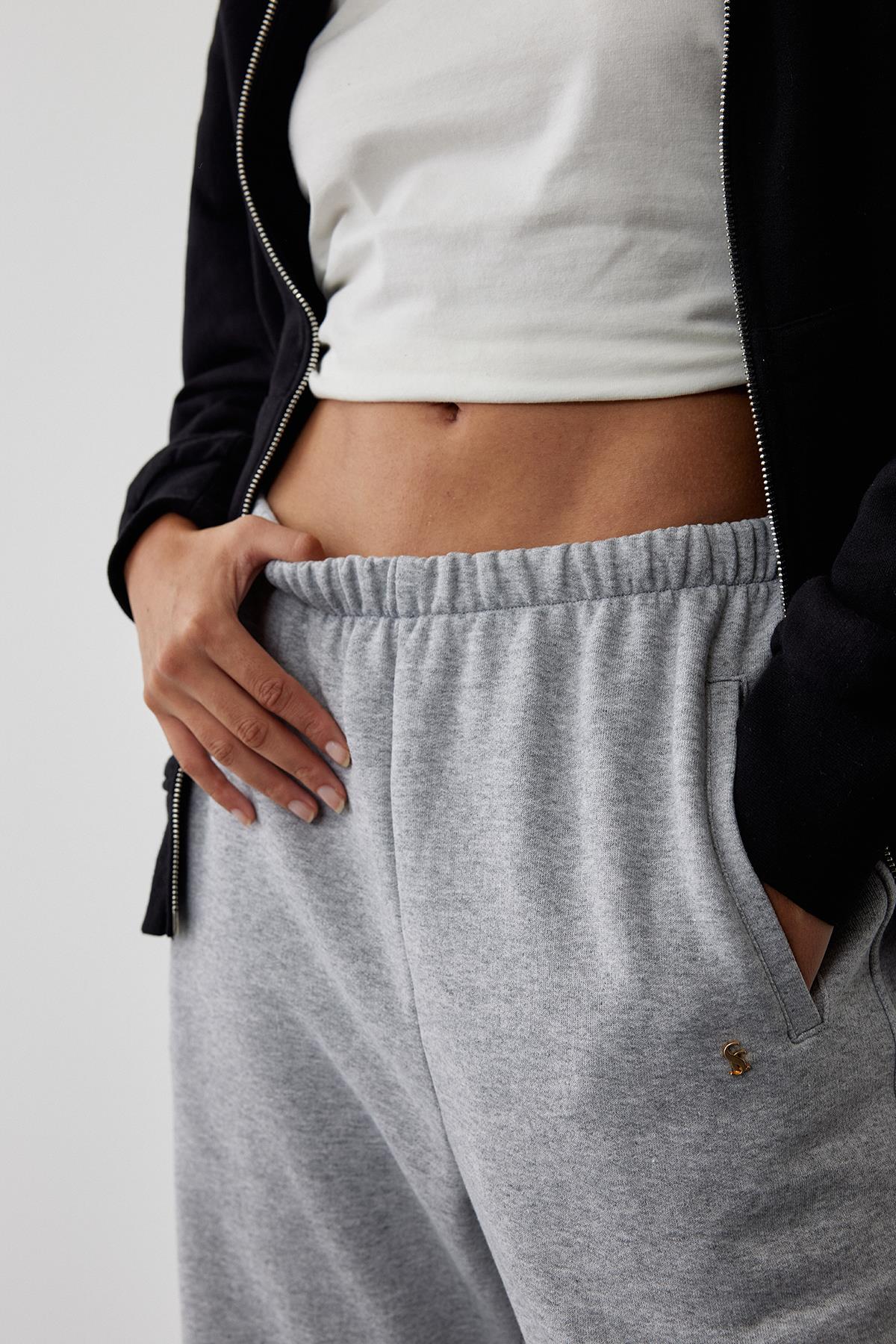 Gri Darcy Jogger Pantolon