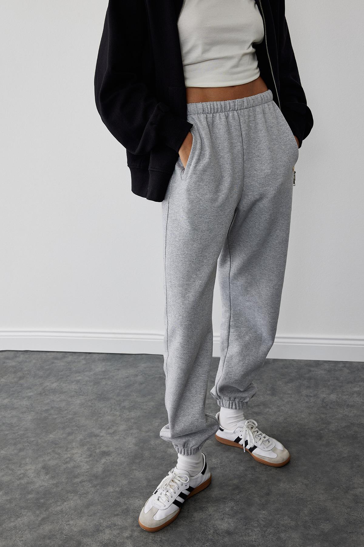 Gri Darcy Jogger Pantolon