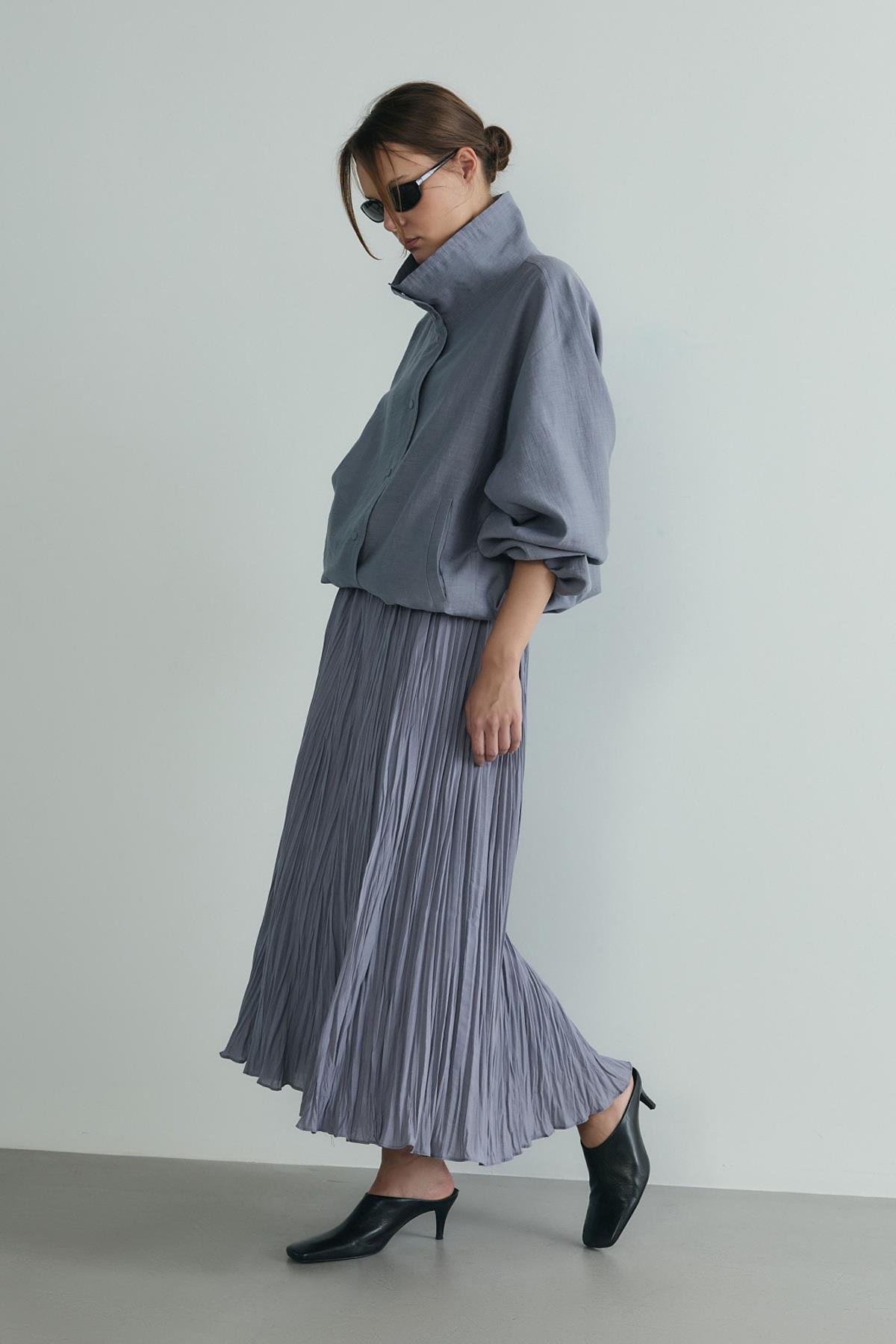 Donette Pleated Skirt