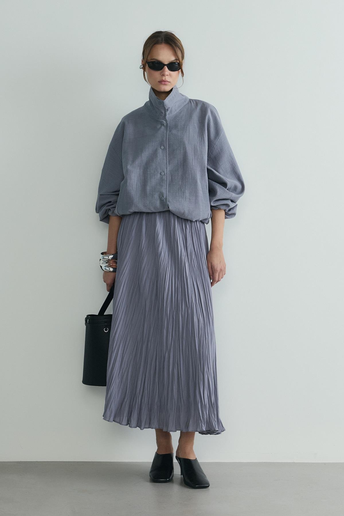 Donette Pleated Skirt