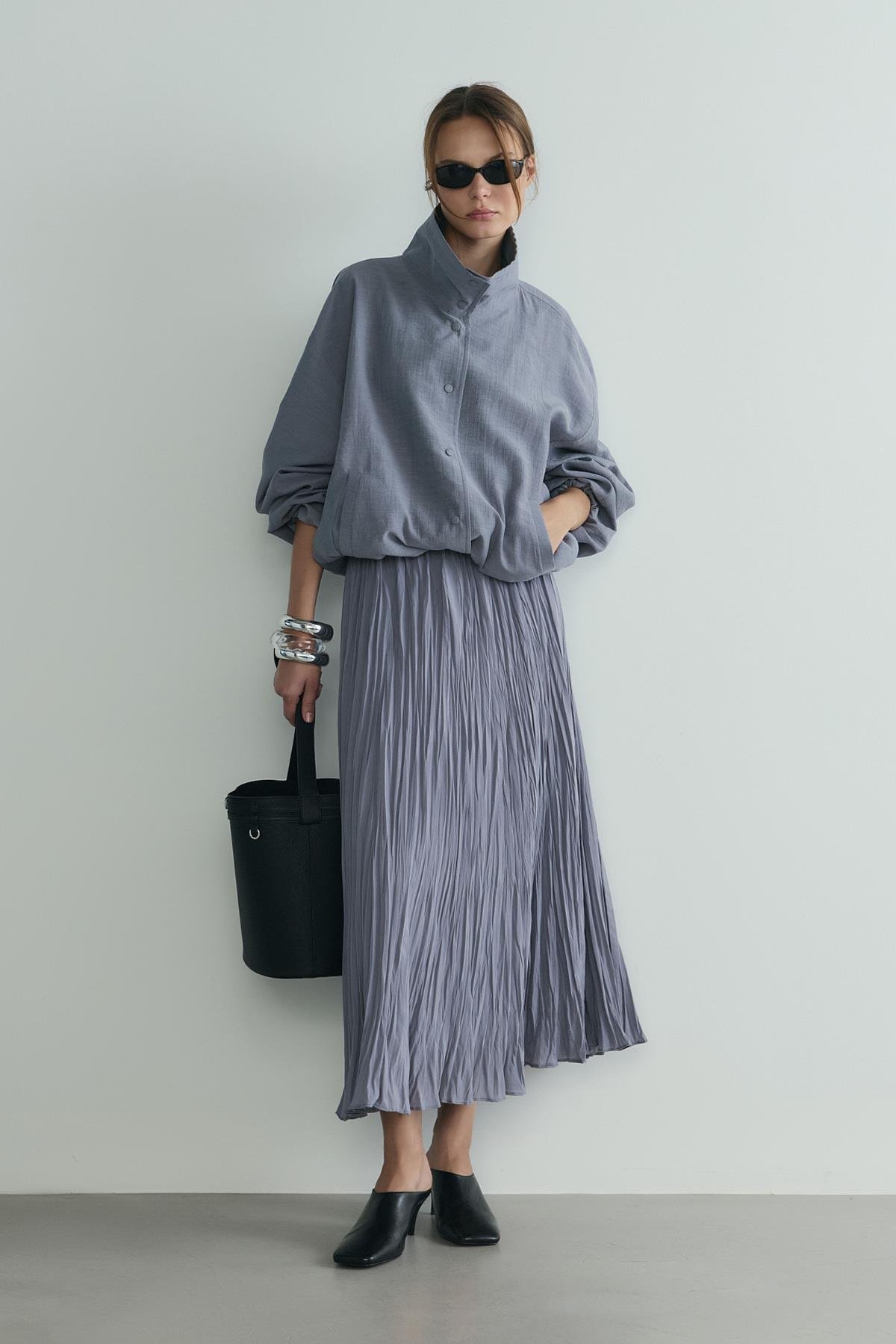 Donette Pleated Skirt