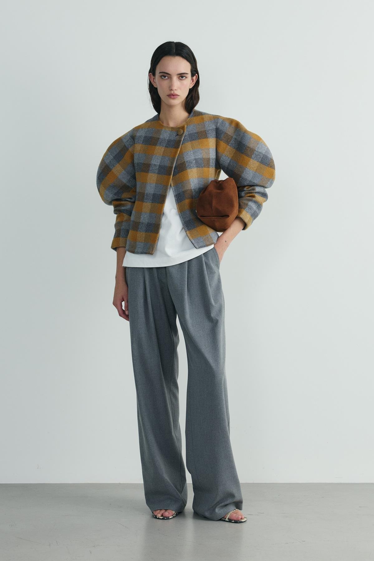 Lina Pleated Trousers