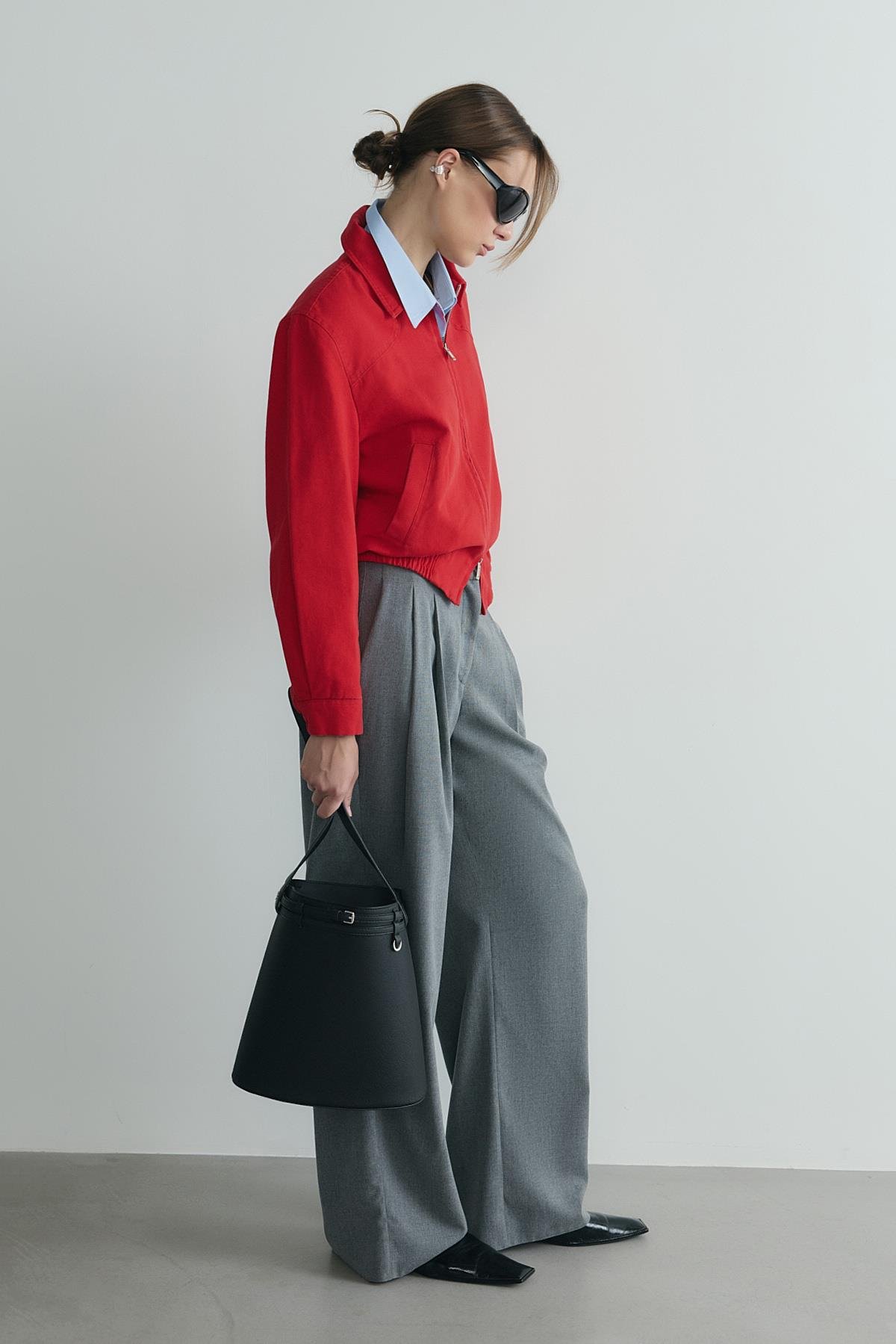 Lina Pleated Trousers